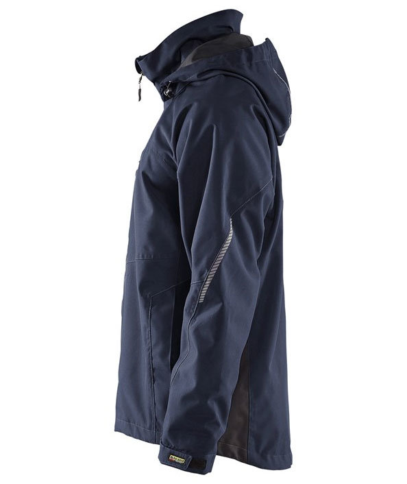 Bl&aring;kl&auml;der Unite vinterjacka, Dark Marin/Svart, large image number 3