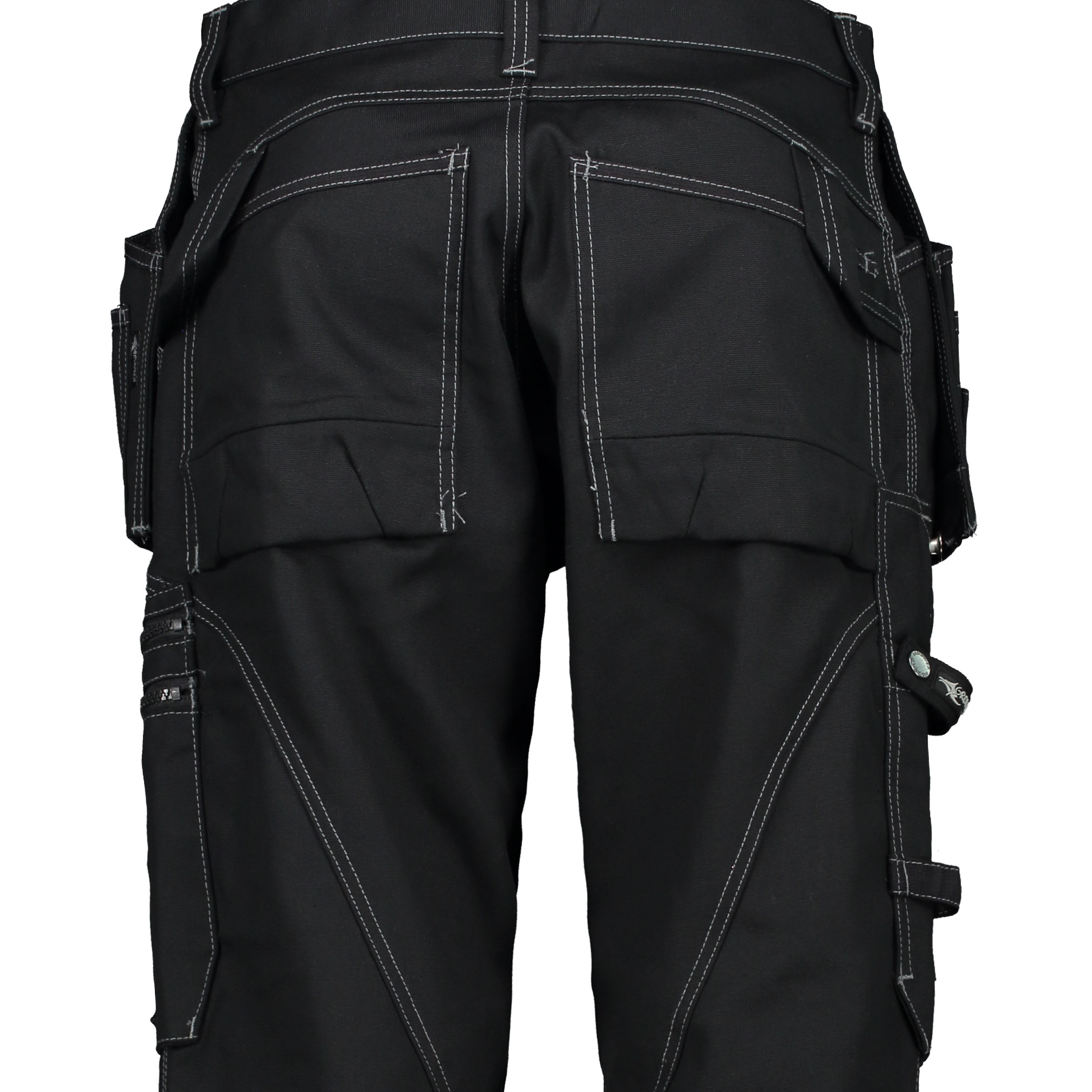 Grounded 2002 hantverksbyxa, Black, large image number 7