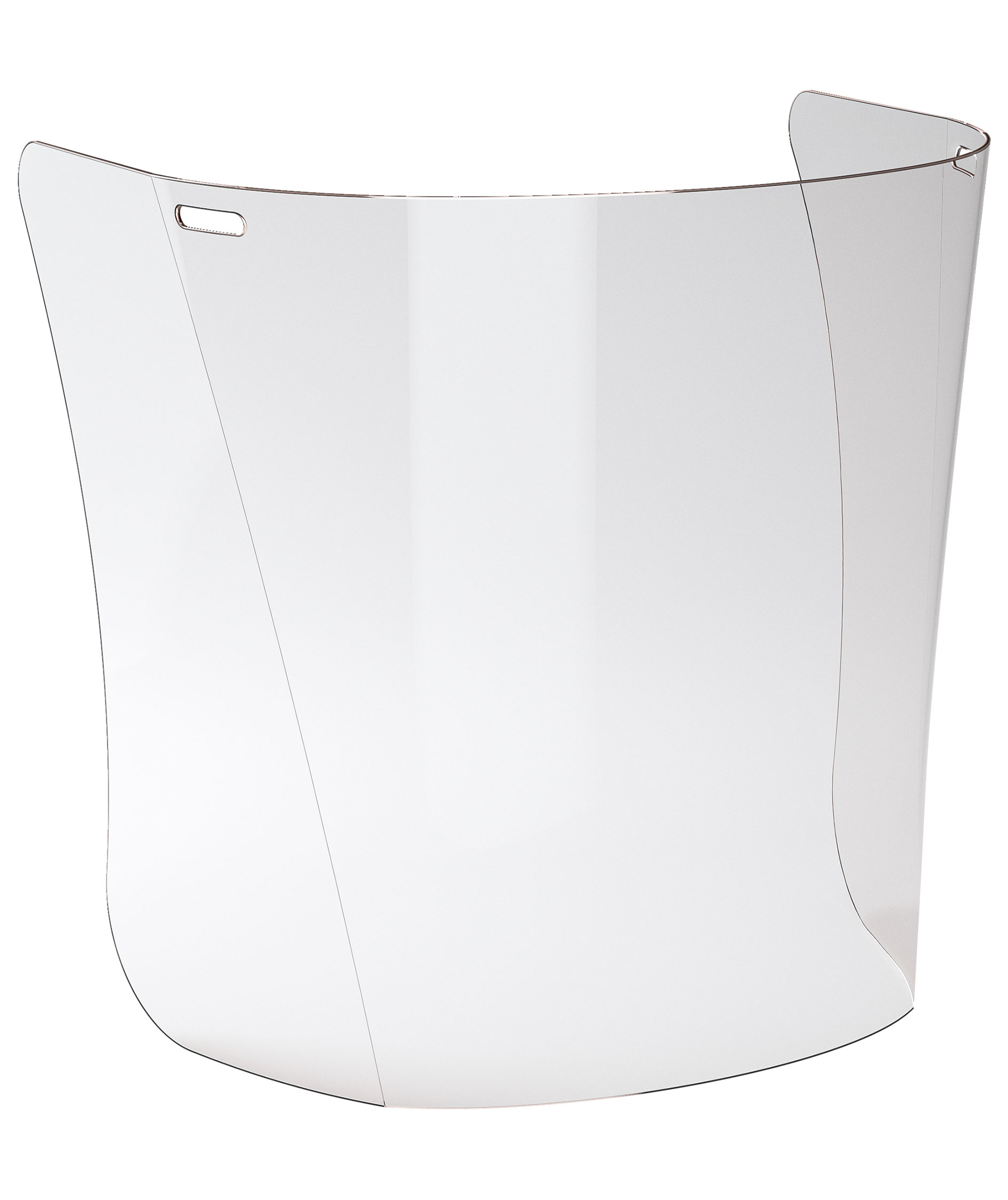 Hellberg Safe visir i polykarbonat, Transparent