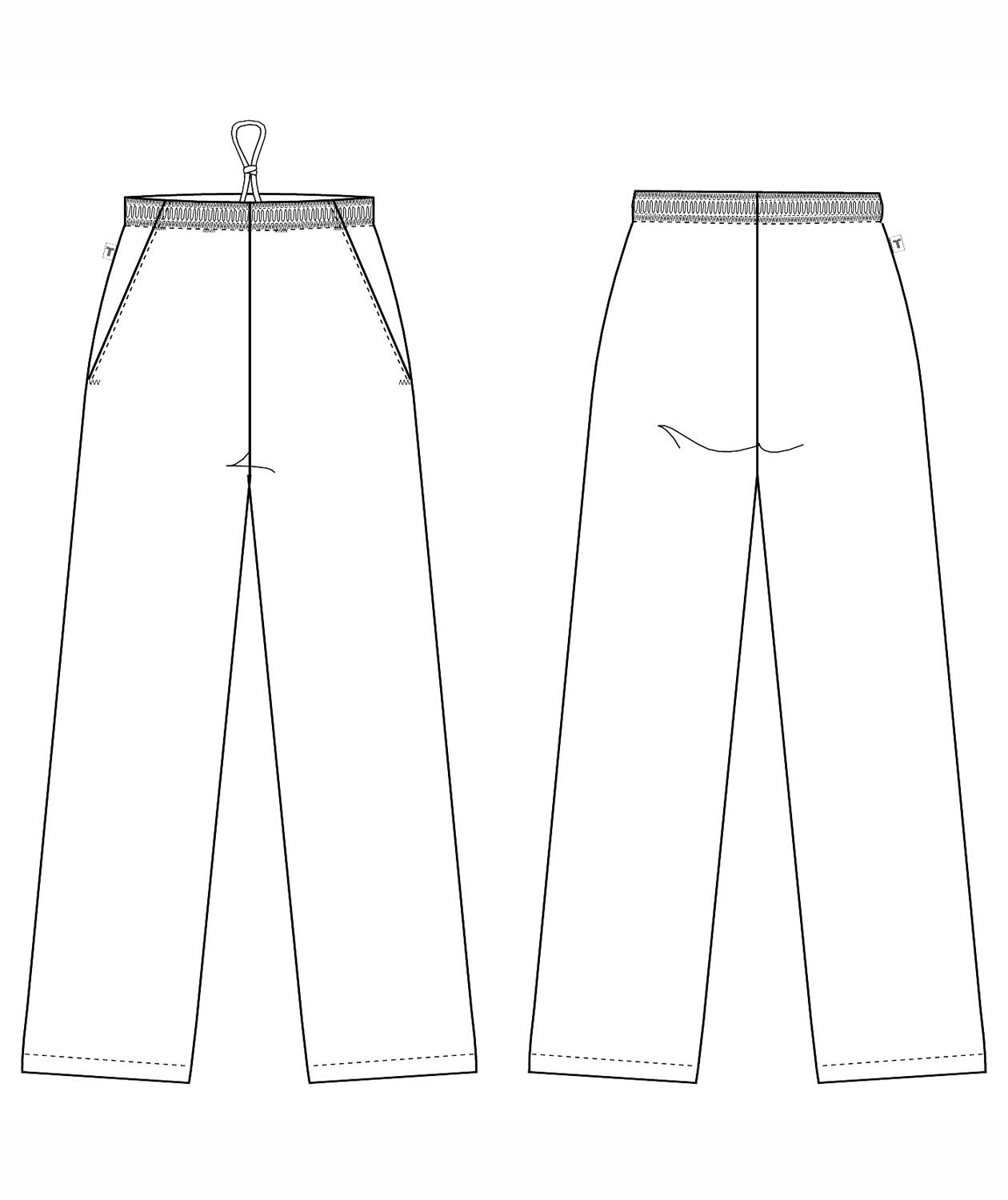 Kentaur  joggingbukser benl&aelig;ngde 75 cm