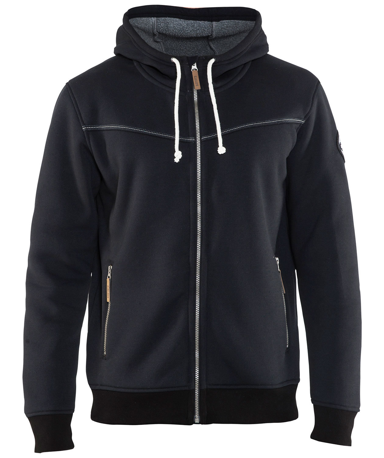 Bl&aring;kl&auml;der h&aelig;ttetr&oslash;je med pile foer, Sort