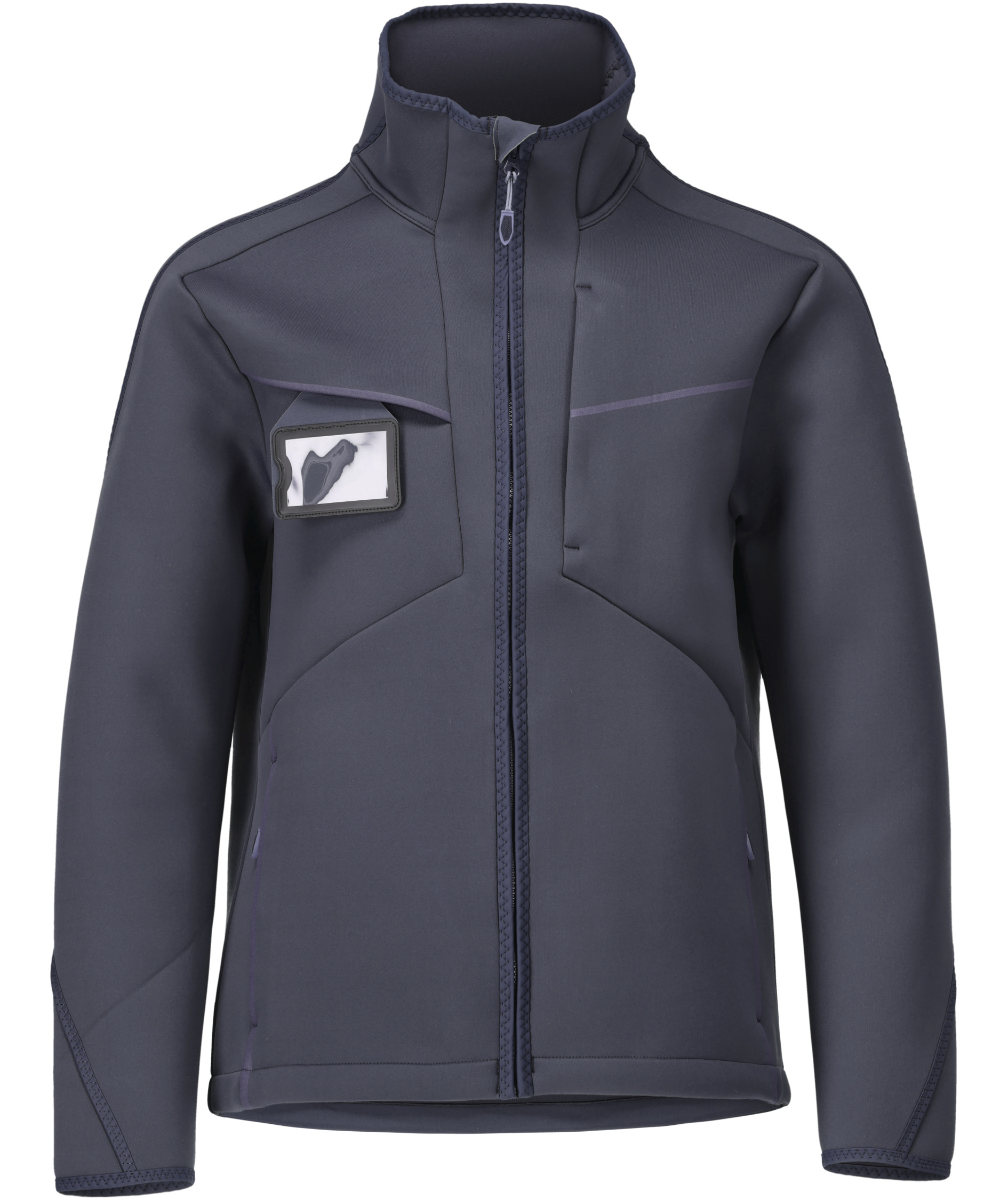 Mascot Customized softshelljakke, M&oslash;rk Marine, M&oslash;rk Marine, swatch