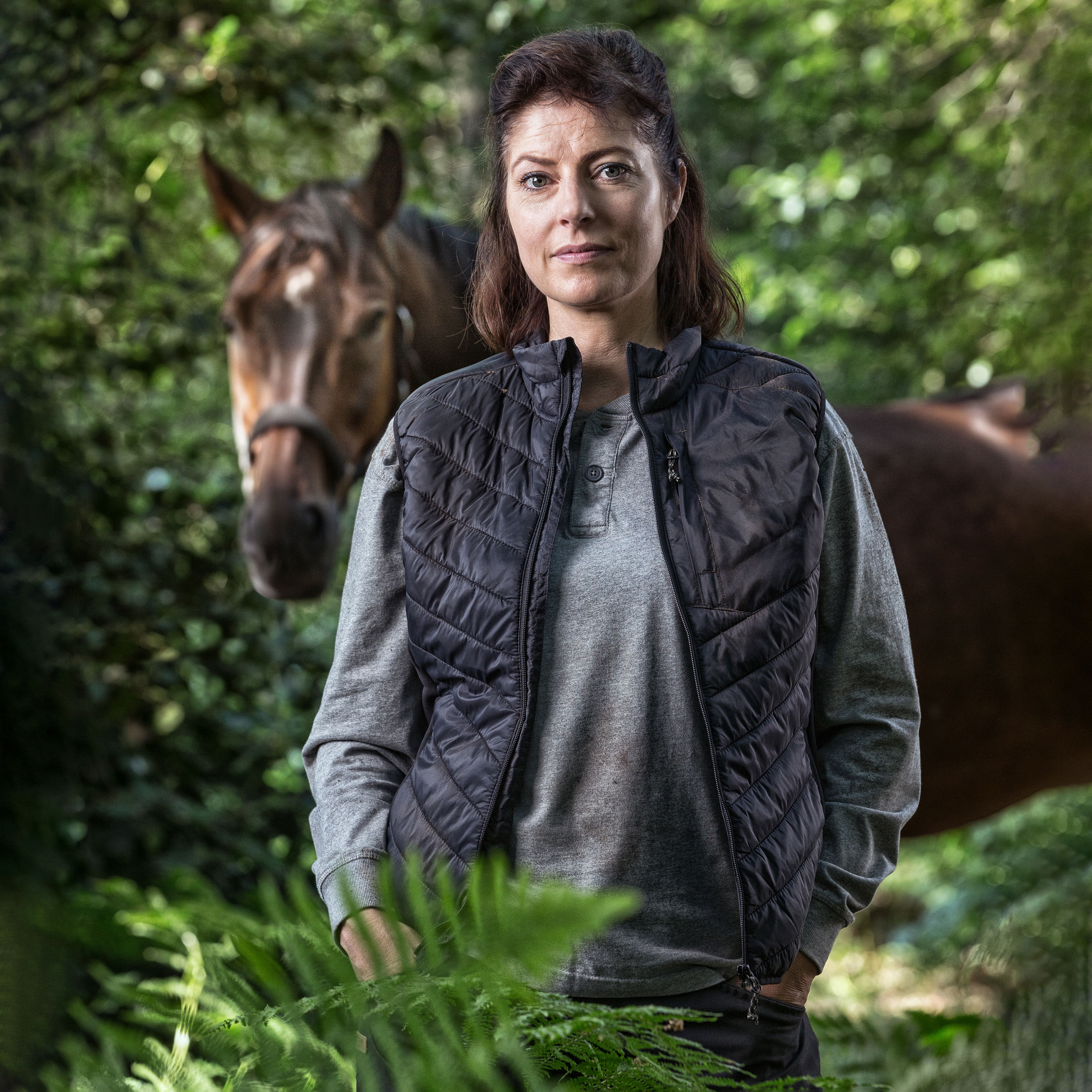 Kramp Active Outdoor v&auml;st dam, Svart