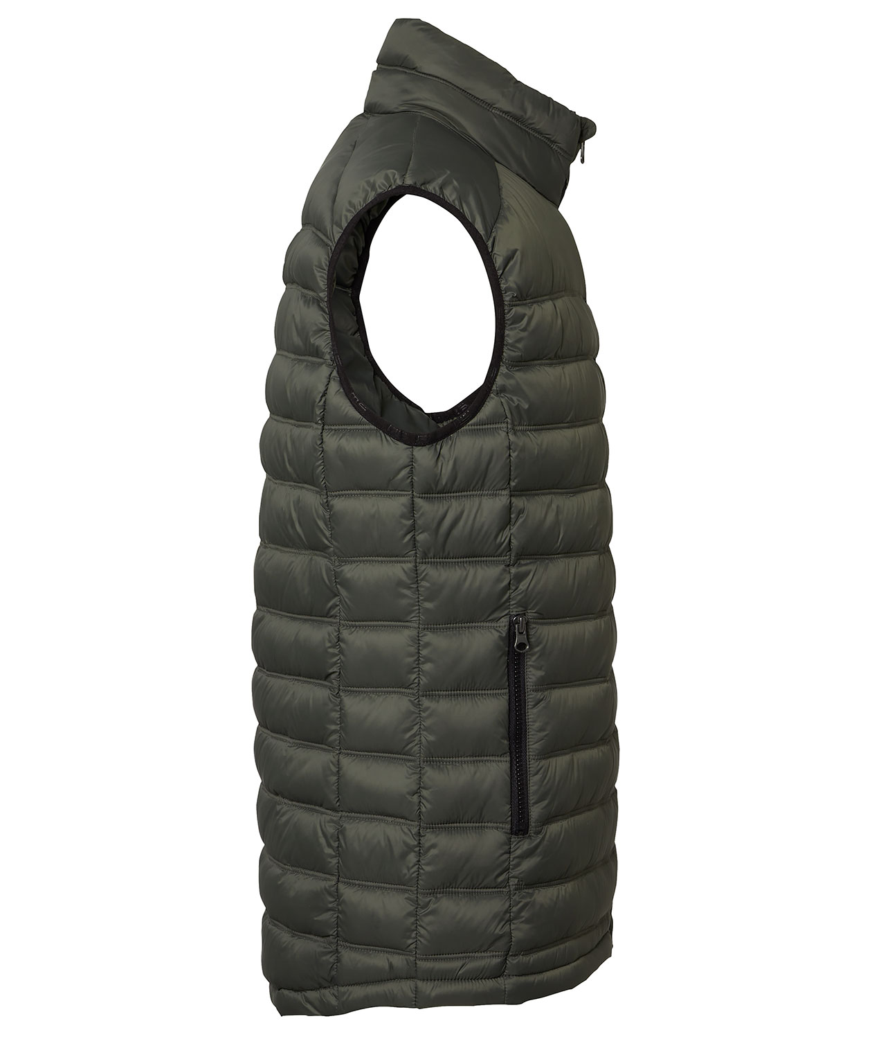 South West Alve quilt vest, Olive Green, large image number 2
