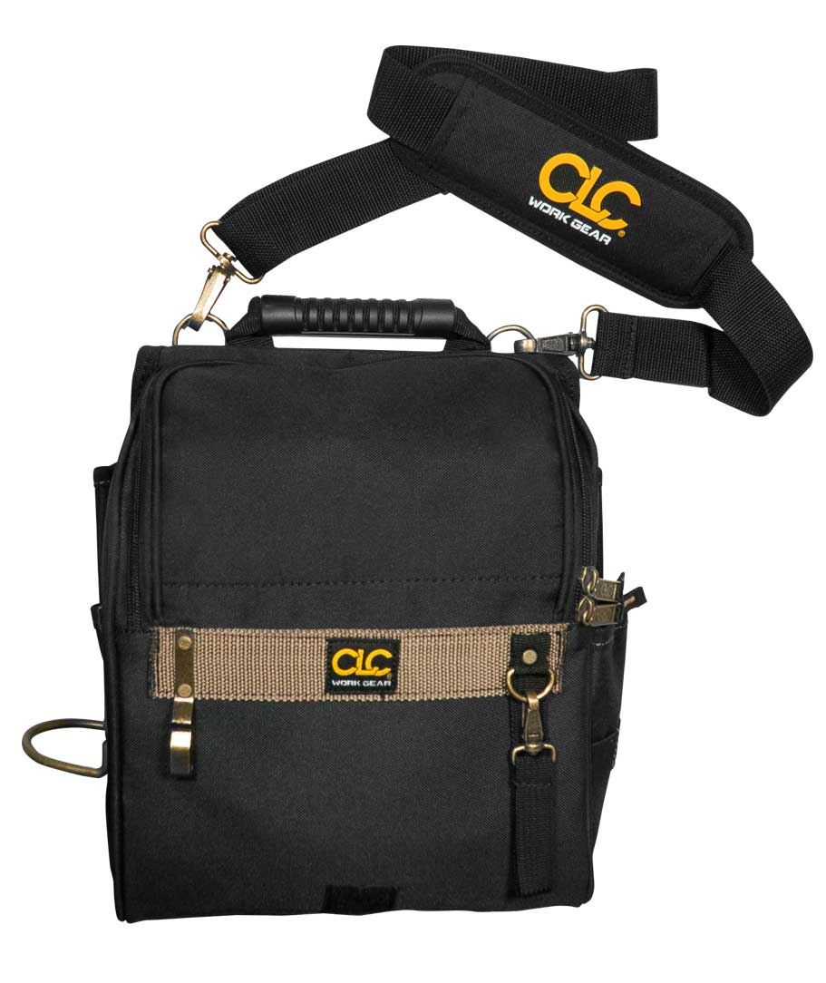 CLC Work Gear 1510 verktygsv&auml;ska f&ouml;r elektriker 18L, Svart/Brun