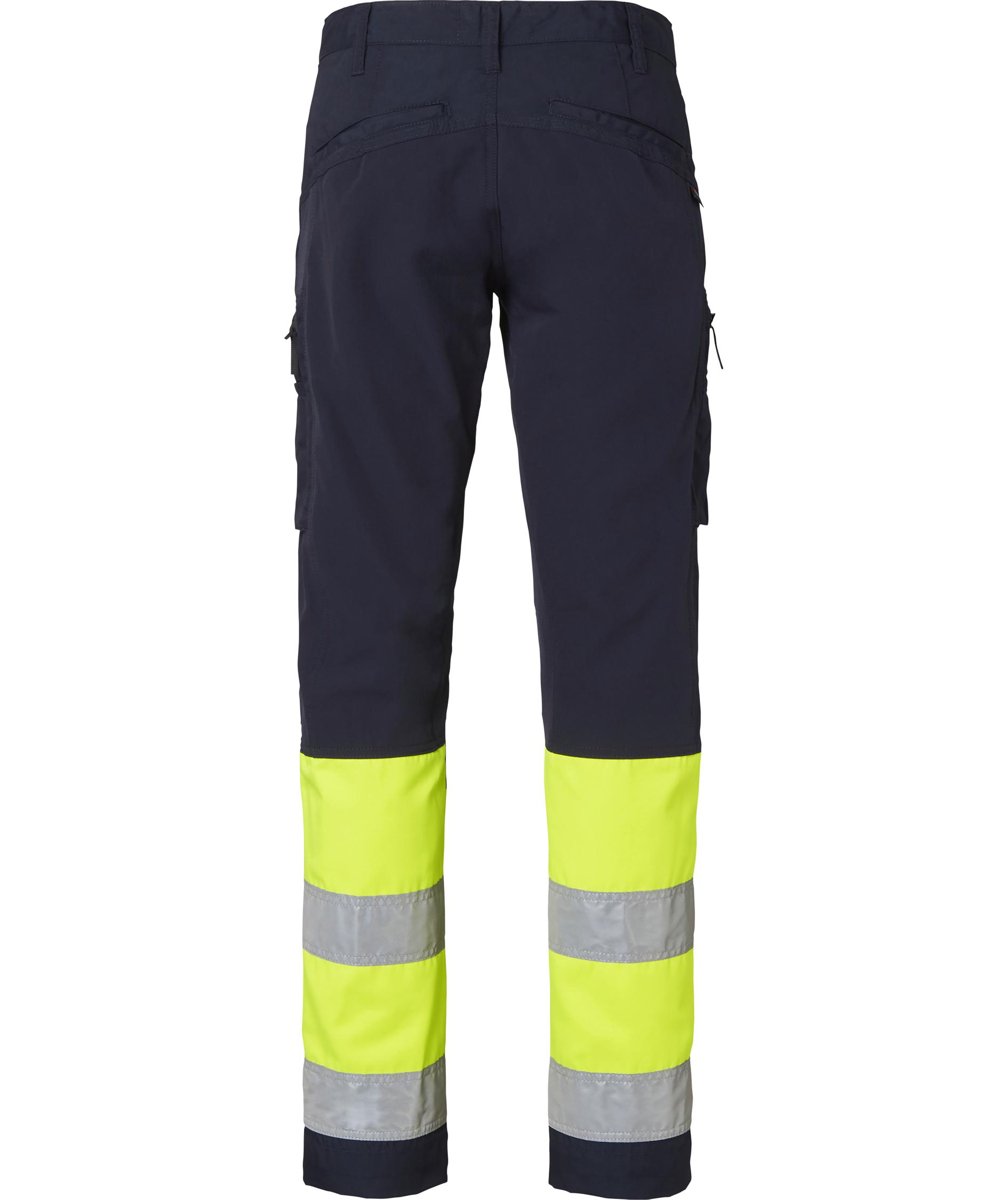 Top Swede servicebukse 220, Navy/Hi-Vis gul, large image number 1