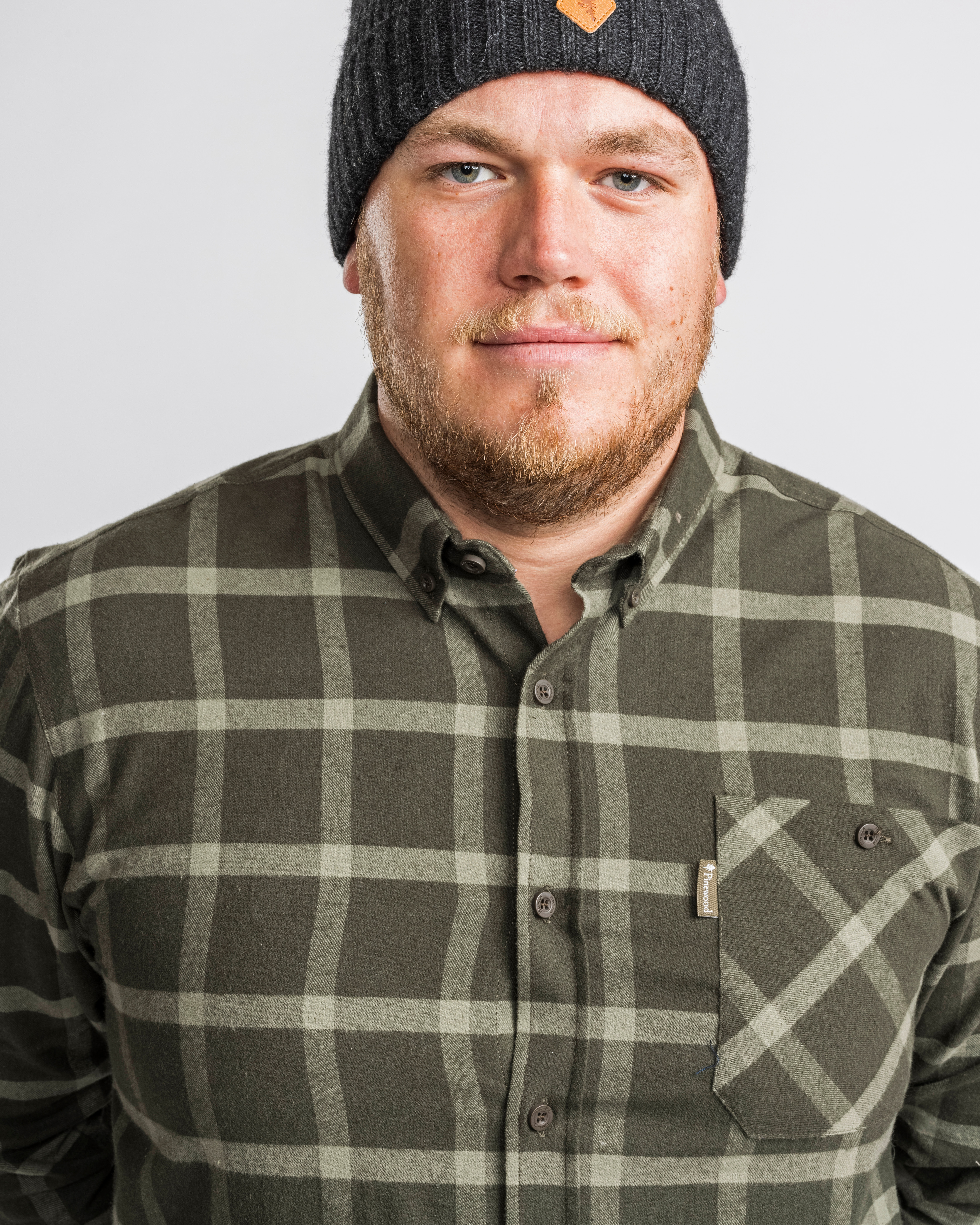 Pinewood V&auml;rnamo flannel skovmandsskjorte, M&oslash;rkegr&oslash;n/Gr&oslash;n, large image number 6