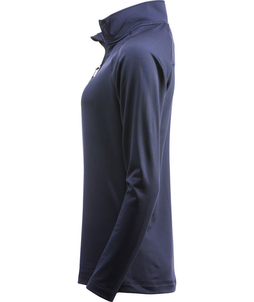 Cutter & Buck Coos Bay halfzip tr&ouml;ja dam, M&ouml;rk marinbl&aring;, large image number 3