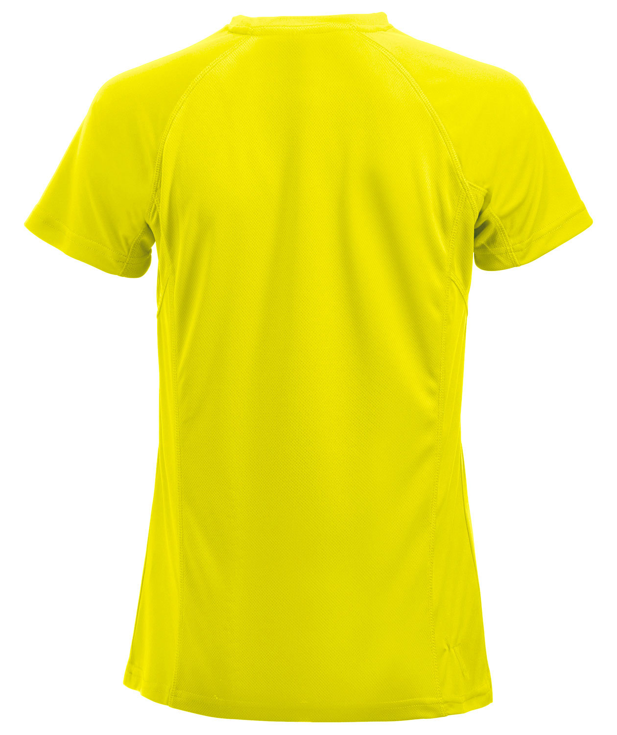 Clique Active dame T-shirt, Hi-Vis&nbsp;Gul, large image number 2
