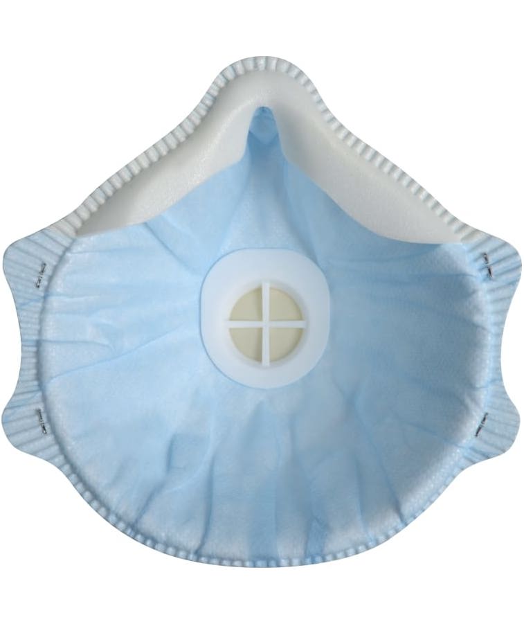 Thor 831111 st&oslash;vmaske FFP2NR D med ventil 10 stk, Hvid, Hvid, large image number 2