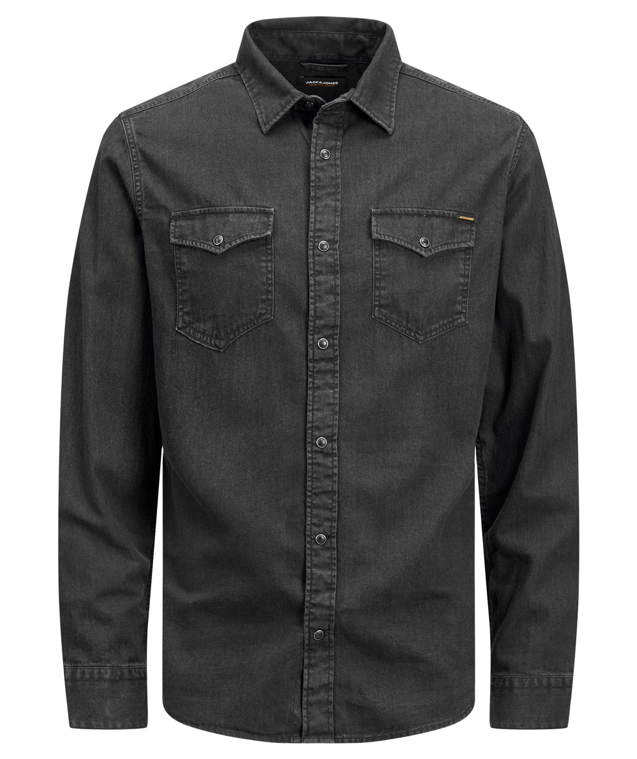 Jack & Jones JJESHERIDAN Slim fit skjorta, Svart Denim