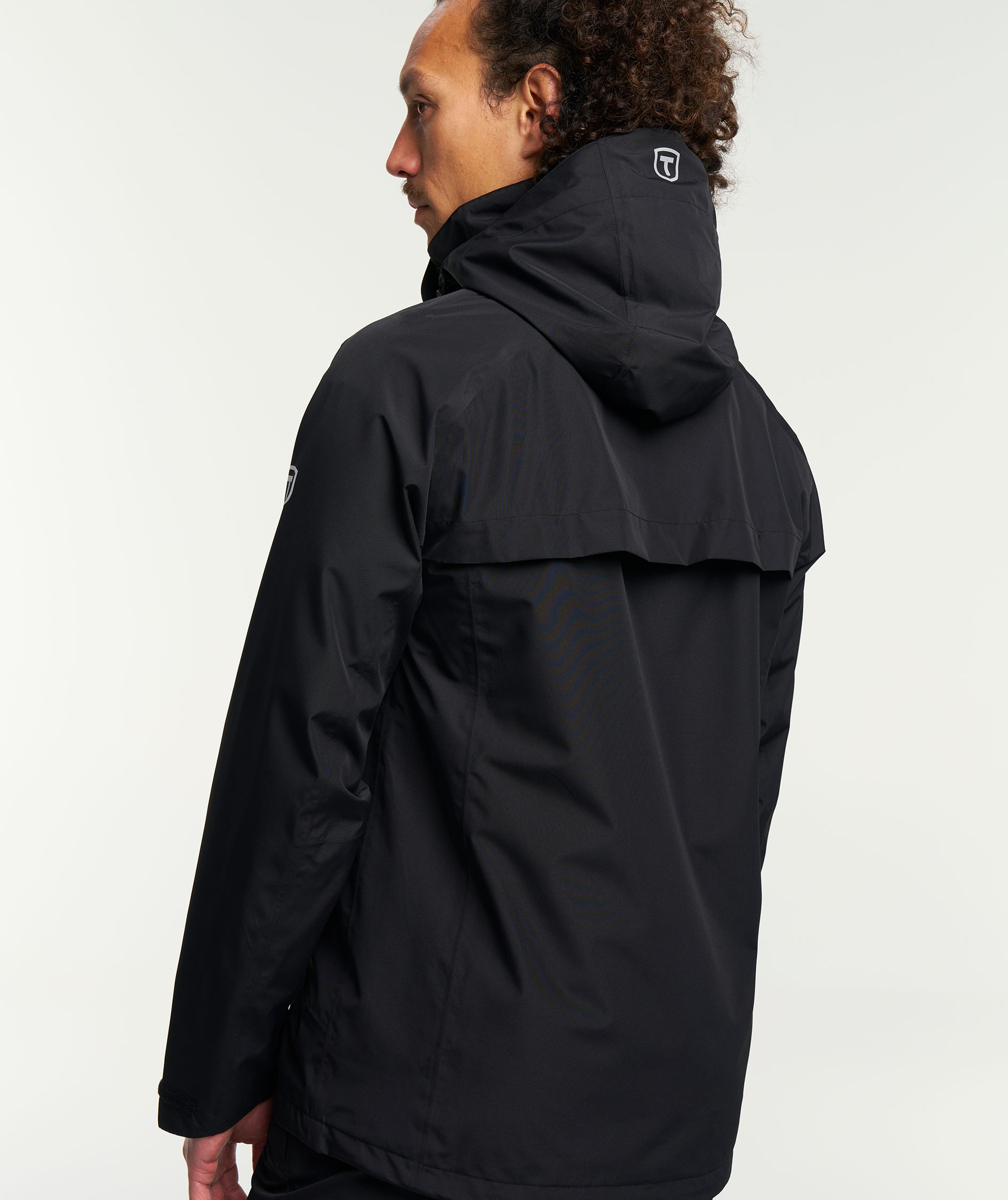 Tenson Westing regnjakke, Sort, large image number 5