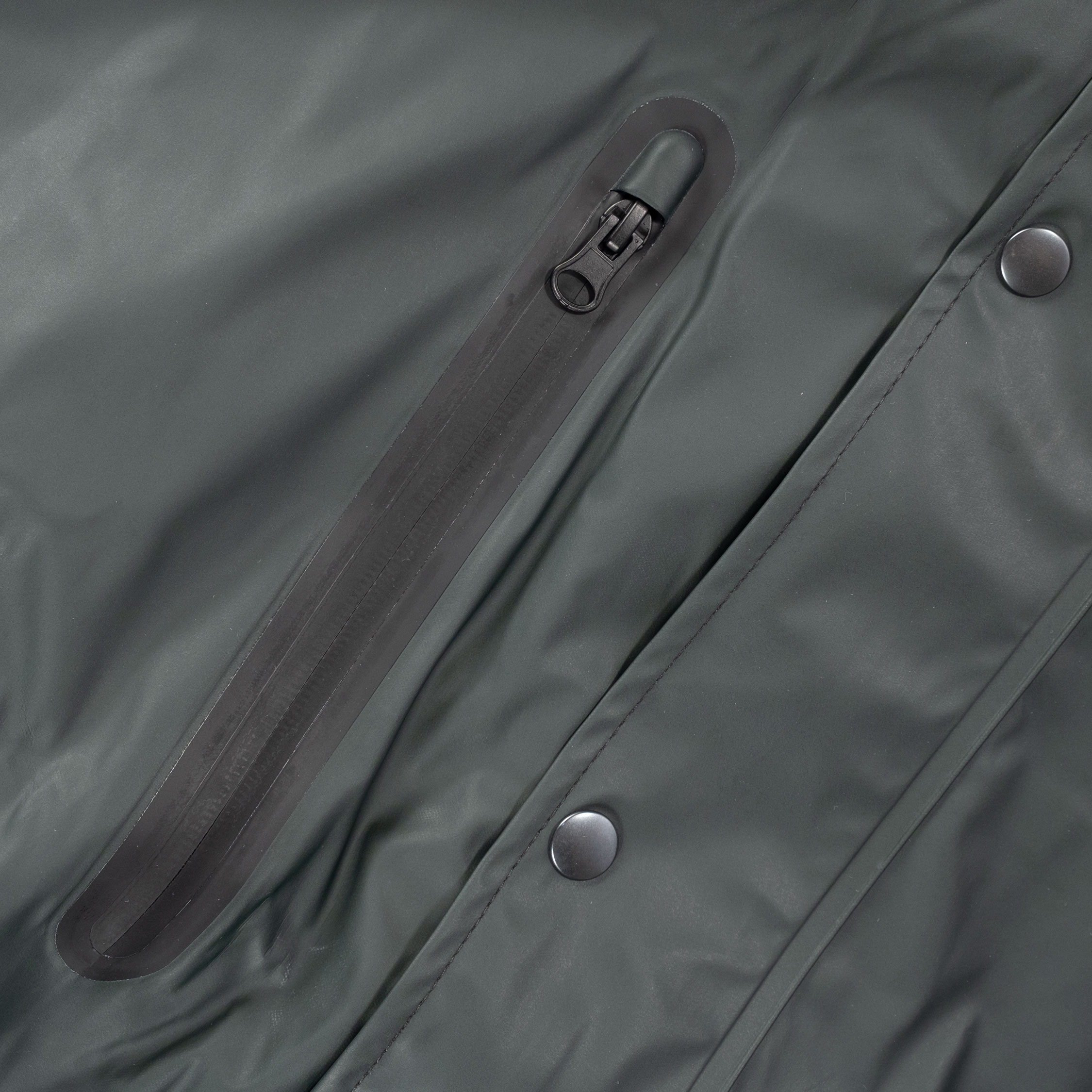 ELKA Recycled PU rain jacket, Dark salamander, large image number 7