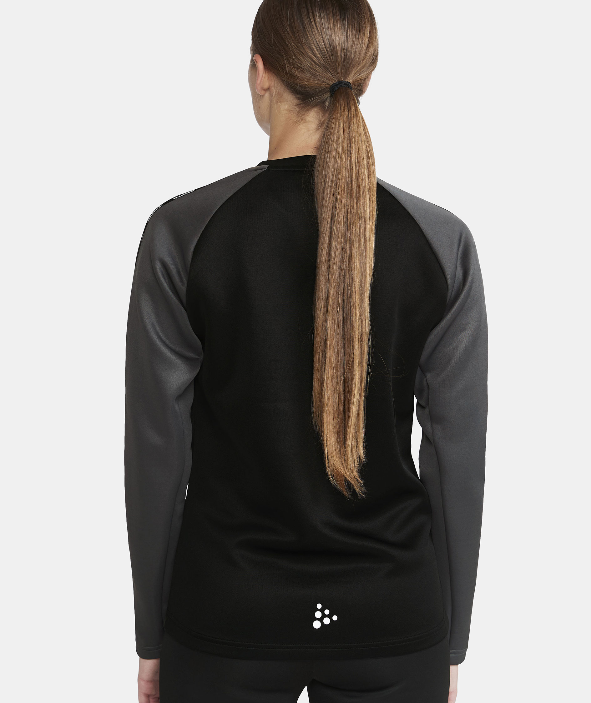 Craft Squad 2.0 women's training pullover, Black/Granite, large image number 5