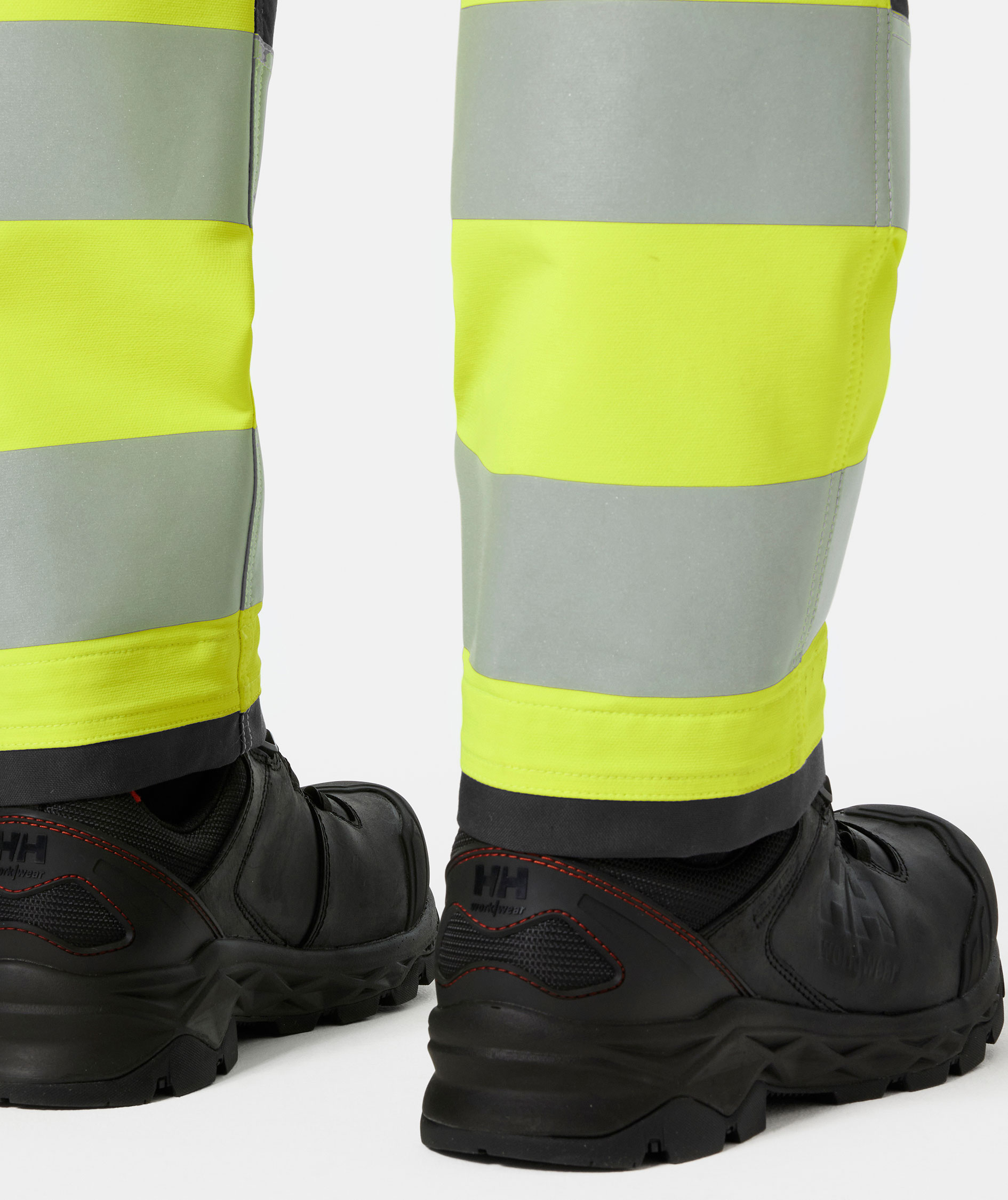 Helly Hansen Alna 4X cargo servicebyxa full stretch, Varsel Gul/Ebony, large image number 6