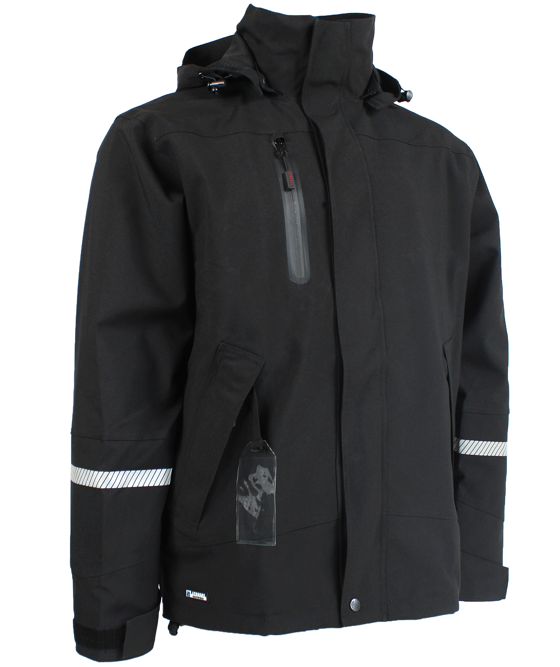 Lyngs&oslash;e skaljakke full stretch, Sort