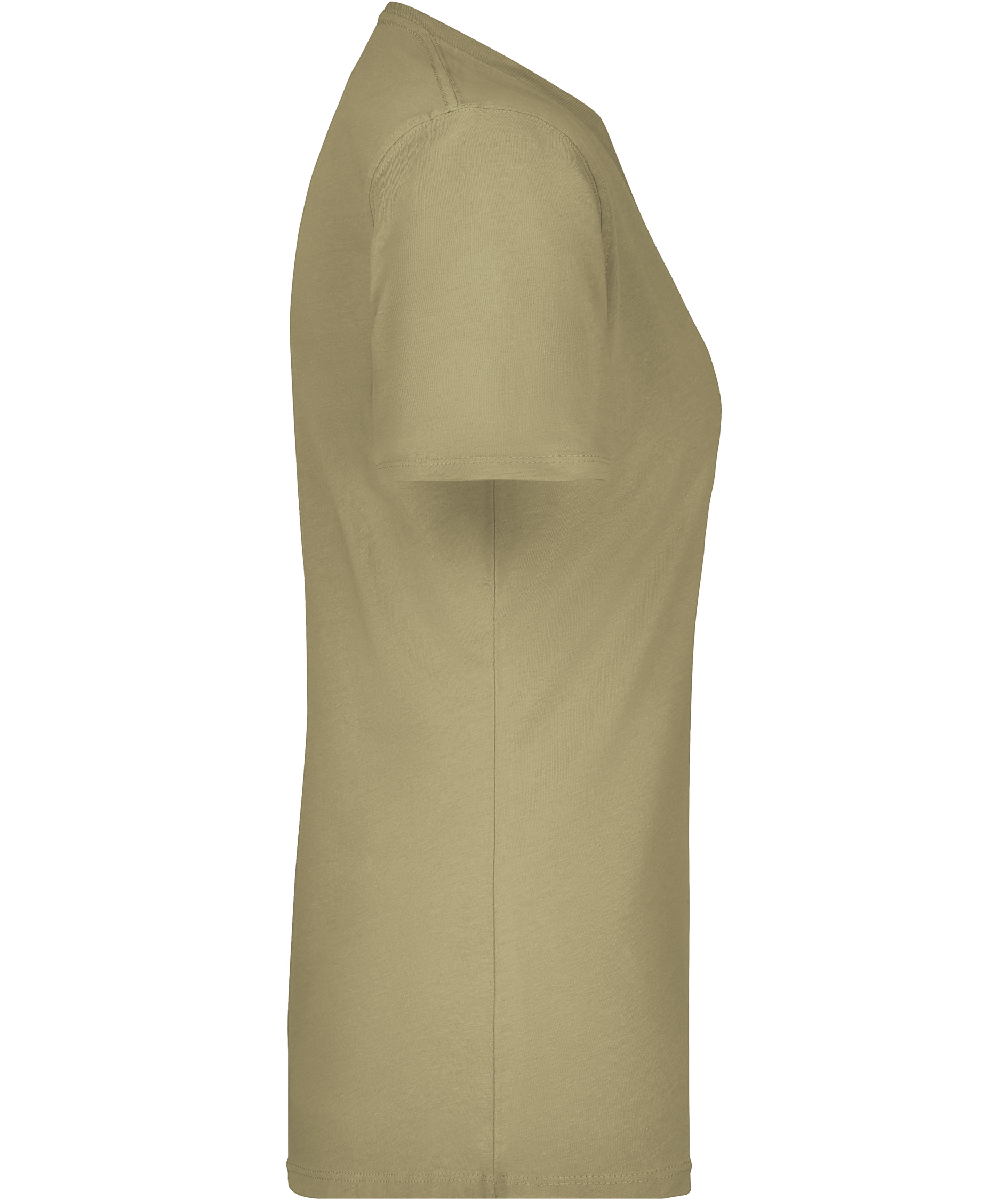 James & Nicholson Basic-T women's T-shirt, Khaki, large image number 2