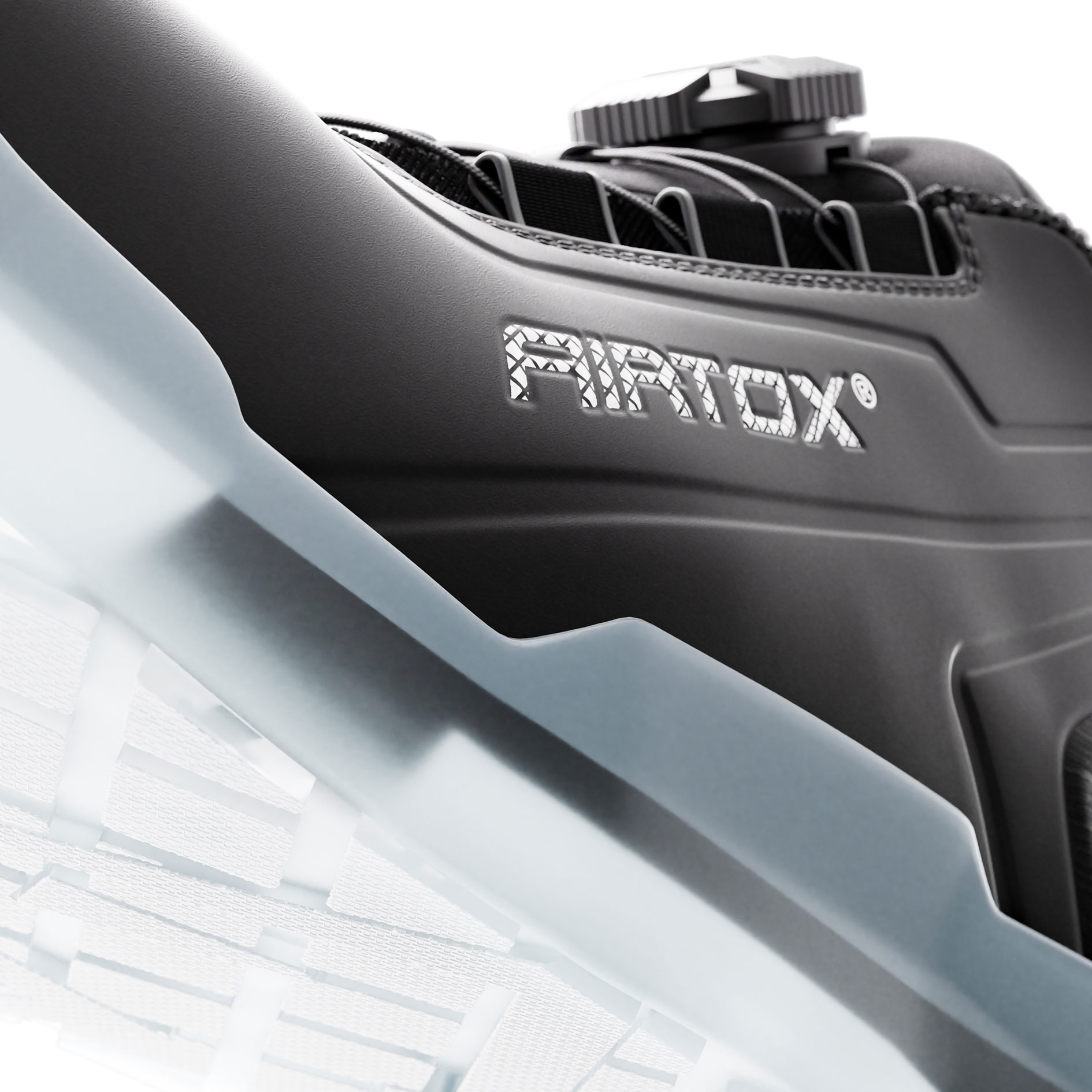 Airtox RS33 safety shoes S7S, Black/White, large image number 12