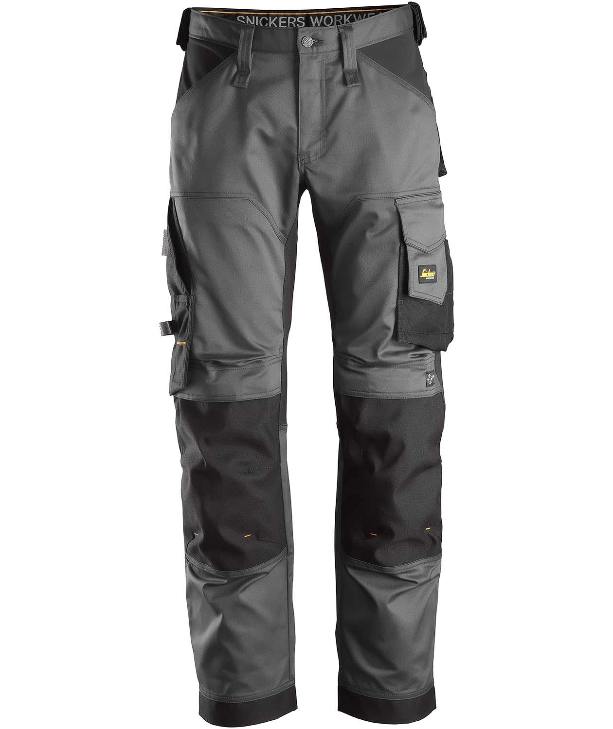 Snickers AllroundWork arbeidsbukse 6351, St&aring;lgr&aring;/Svart, St&aring;lgr&aring;/Svart, swatch