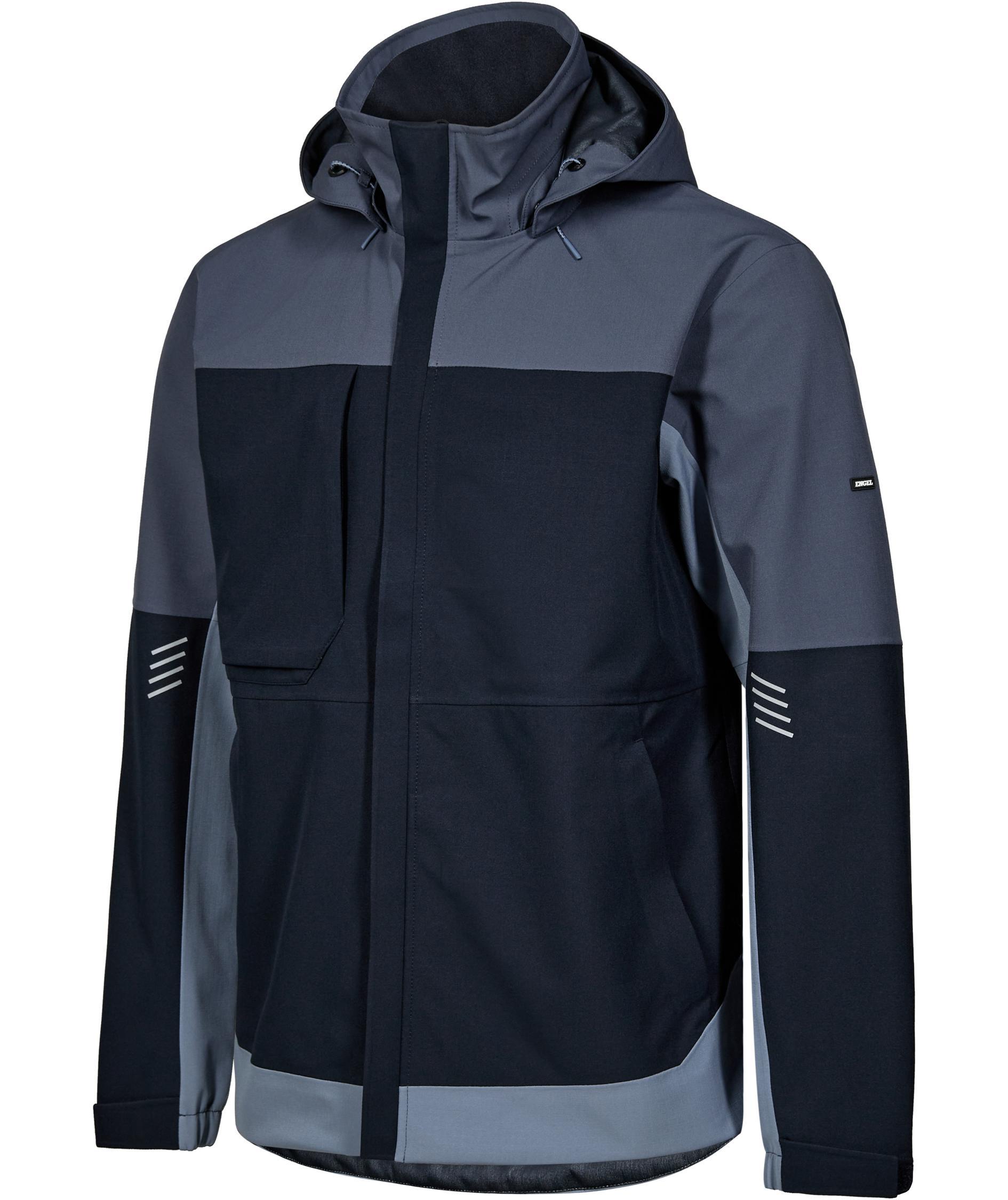 Engel Entire skalljakke, Deep Blue/Dark Sea, large image number 5