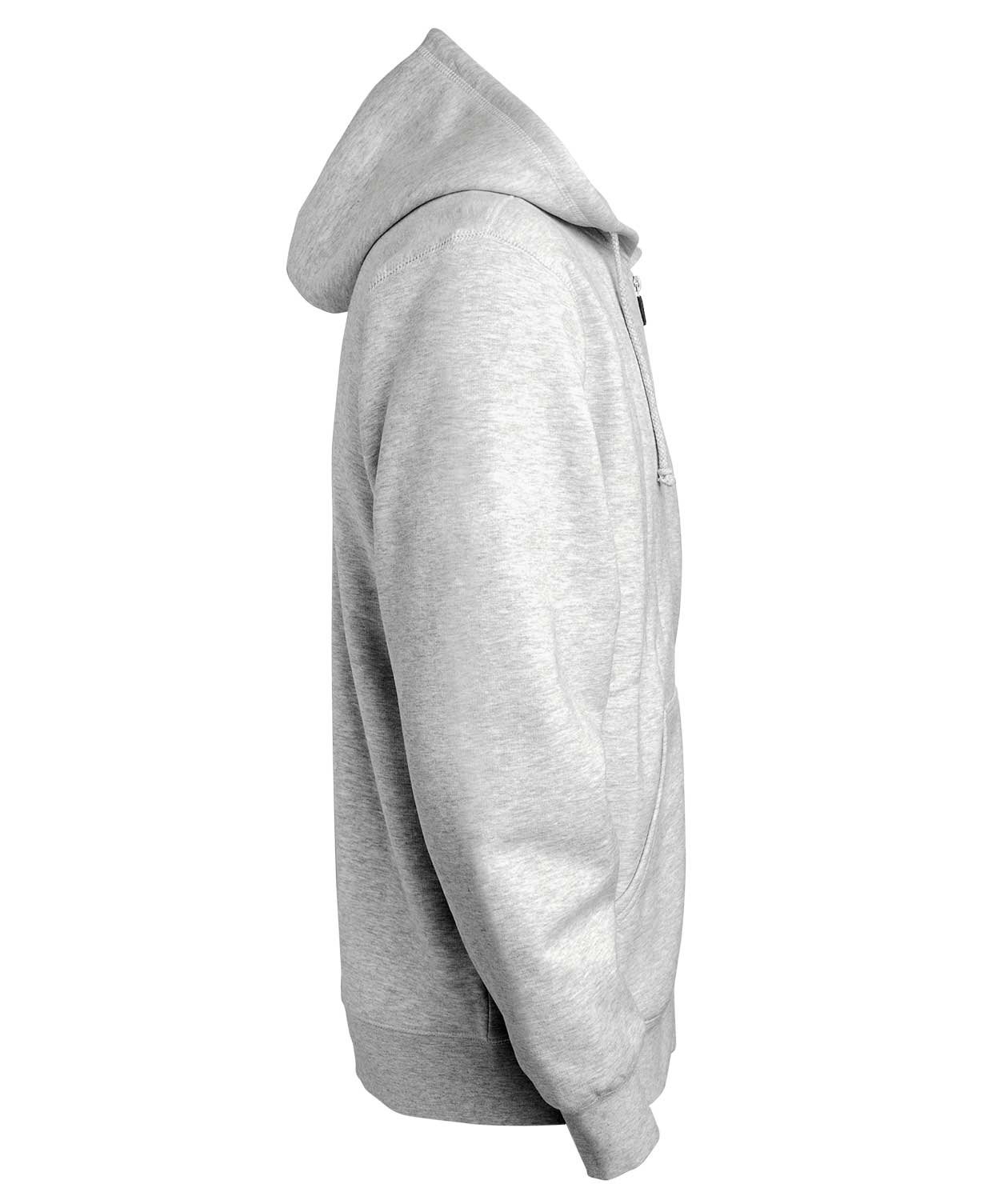 South West Parry hoodie med blixtl&aring;s, Gr&aring; Melange