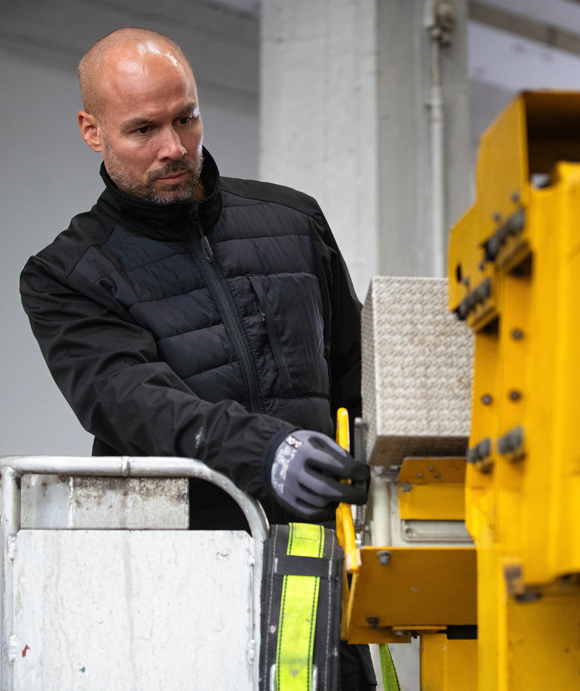 ELKA Working Xtreme hybrid jacket, Black, large image number 2