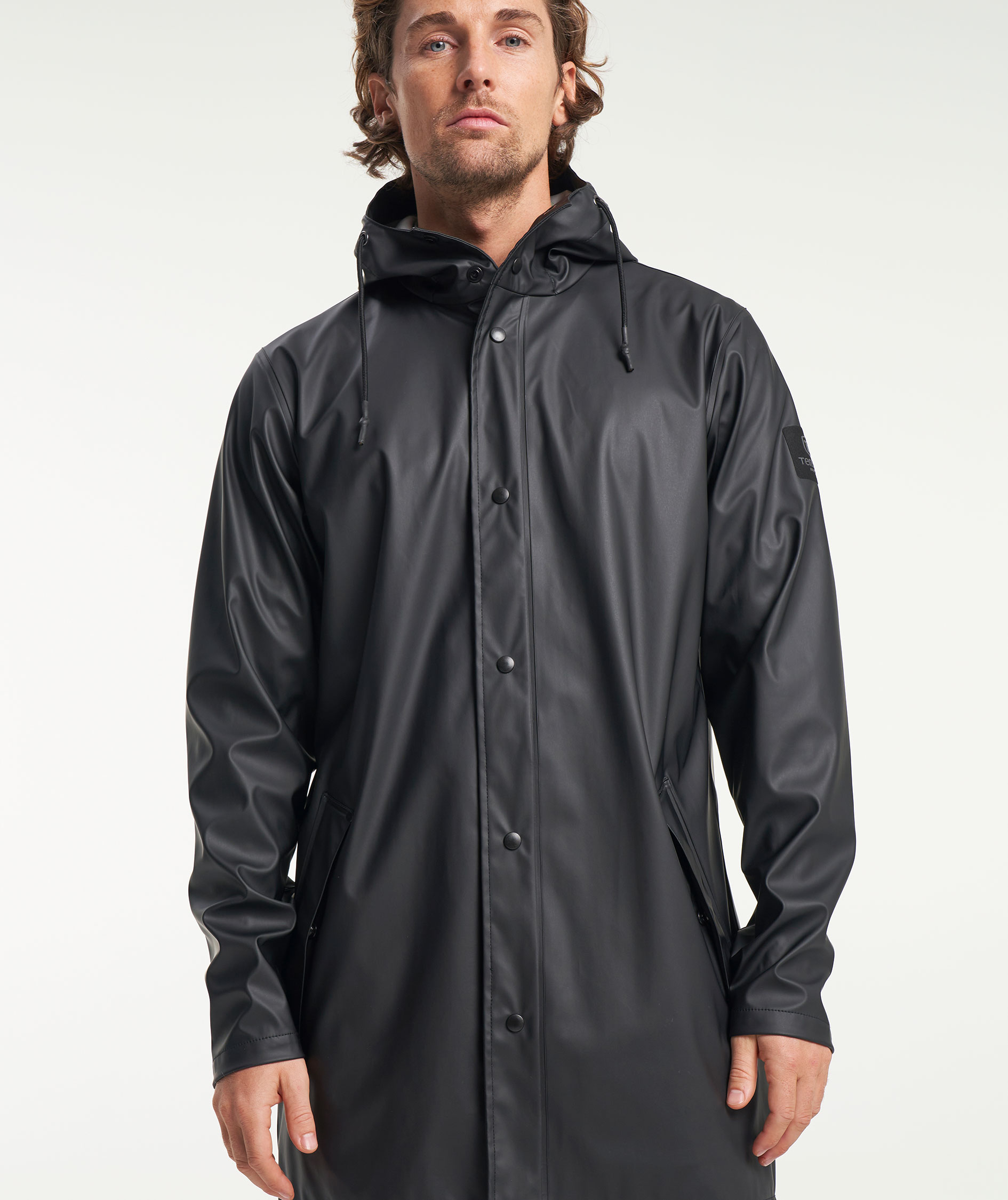 Tenson Apelviken rain jacket, Black, large image number 7