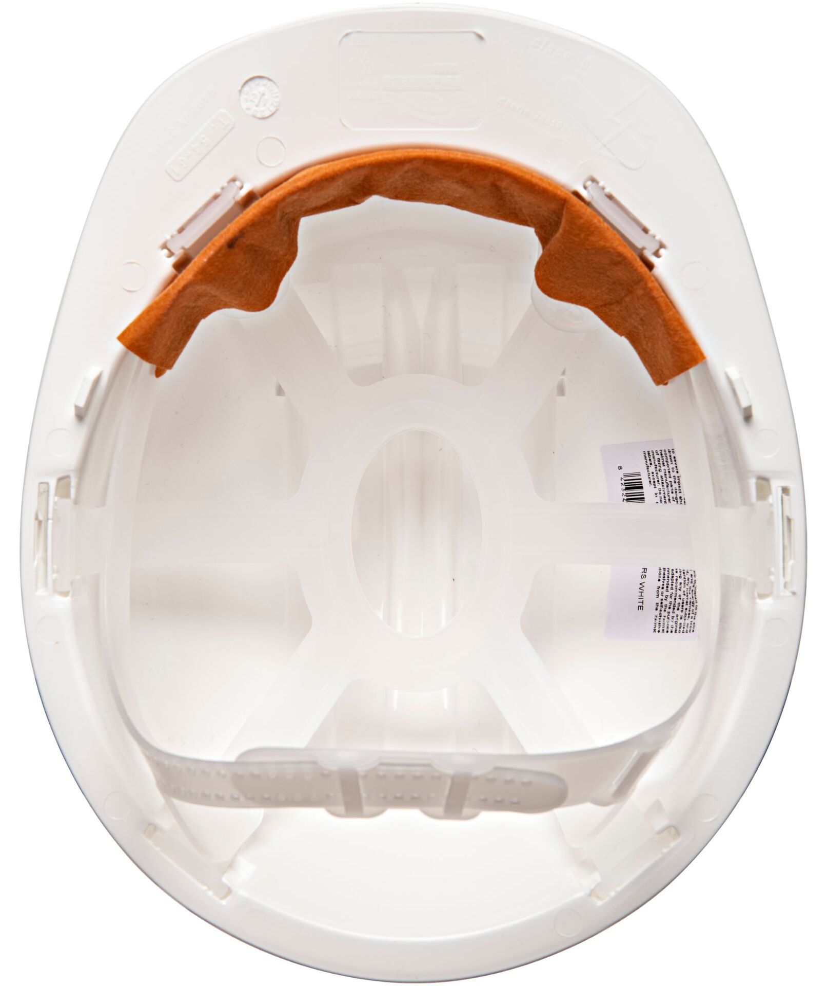 Portwest PS61 arbejds sikkerhedshjelm, Hvid