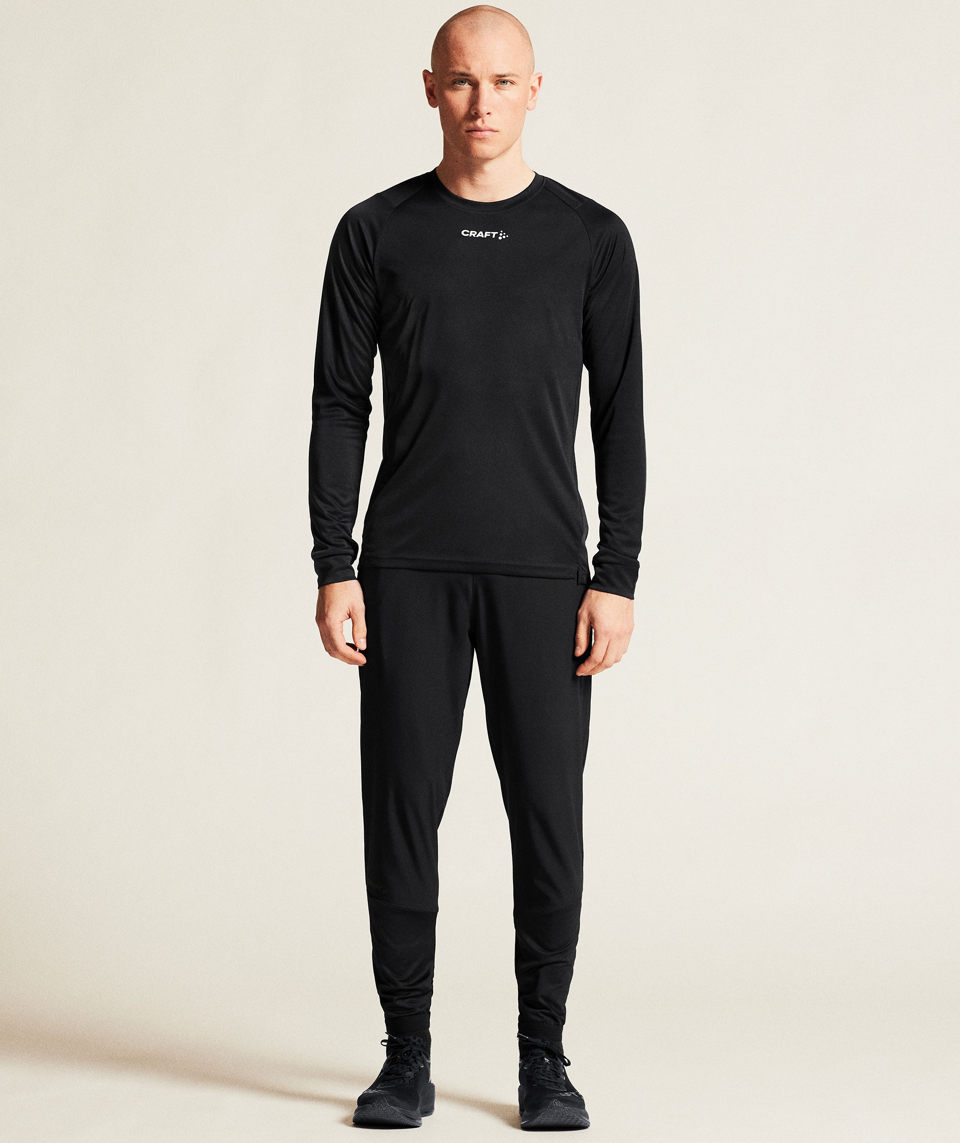 Craft Rush 2.0 lang&aelig;rmet T-shirt, Black, large image number 6