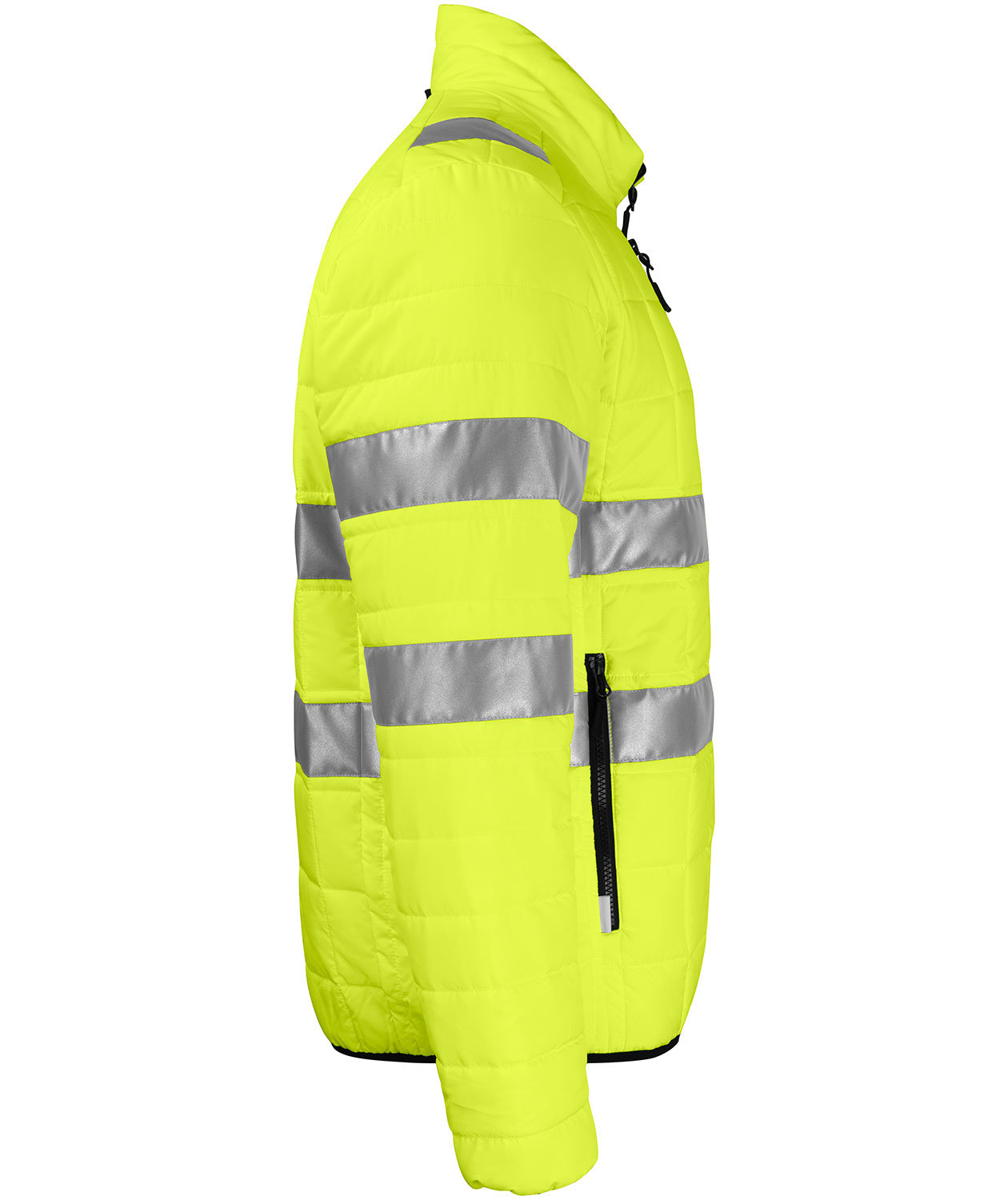 ProJob vadderad arbetsjacka 6444, Varsel Gul/Svart, large image number 3