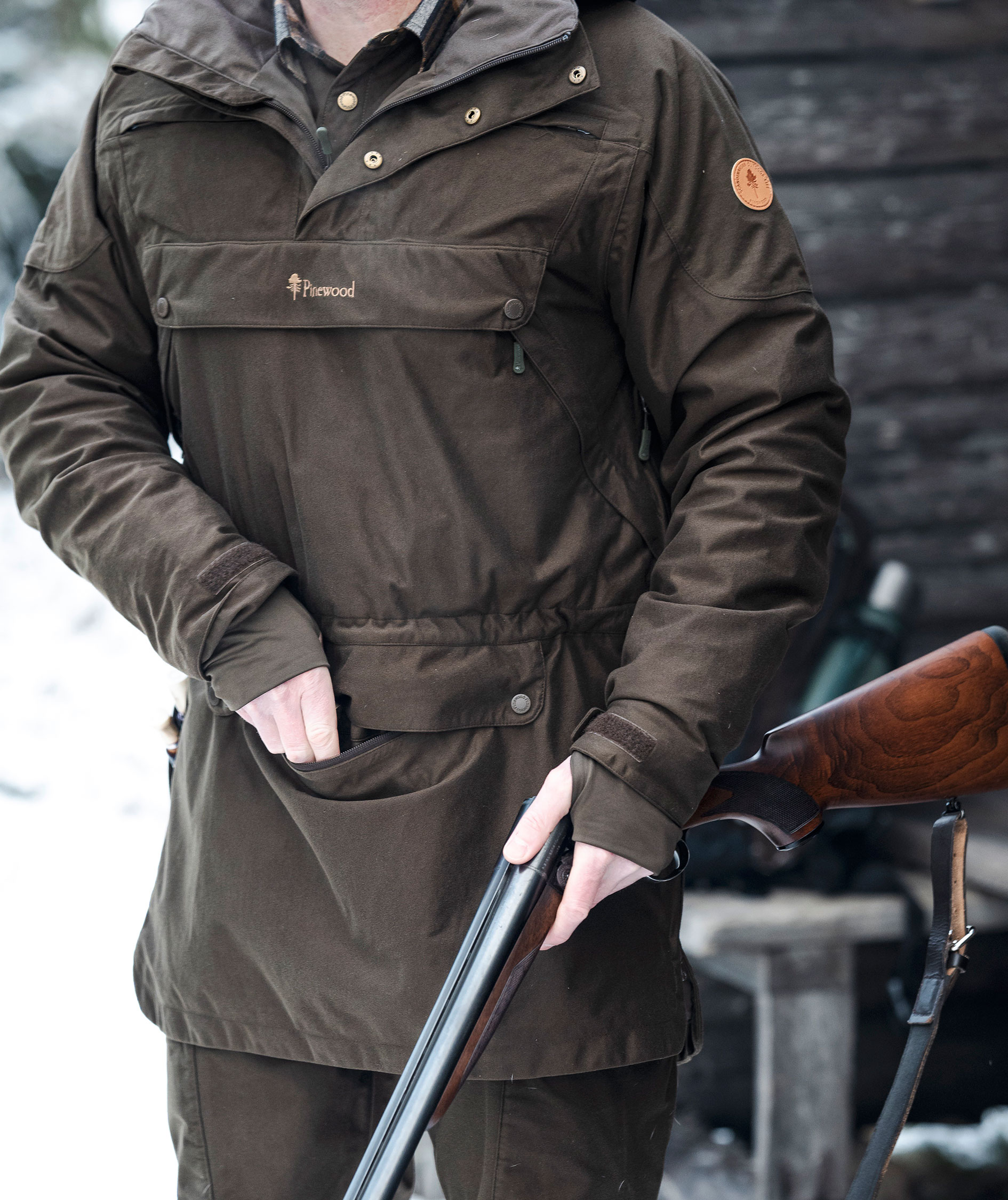 Pinewood Furudal Hunters 2L anorak, Suede Brown, large image number 11