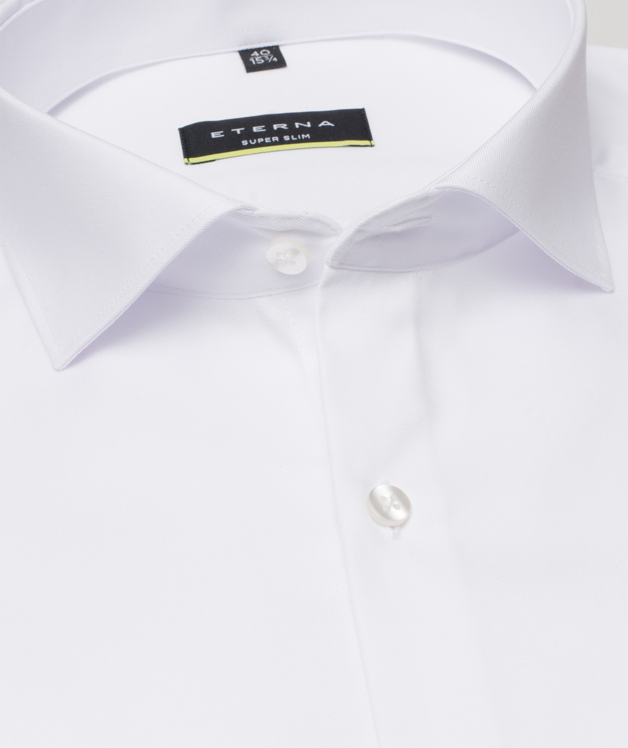 Eterna Cover super slim Hemd, White, large image number 3