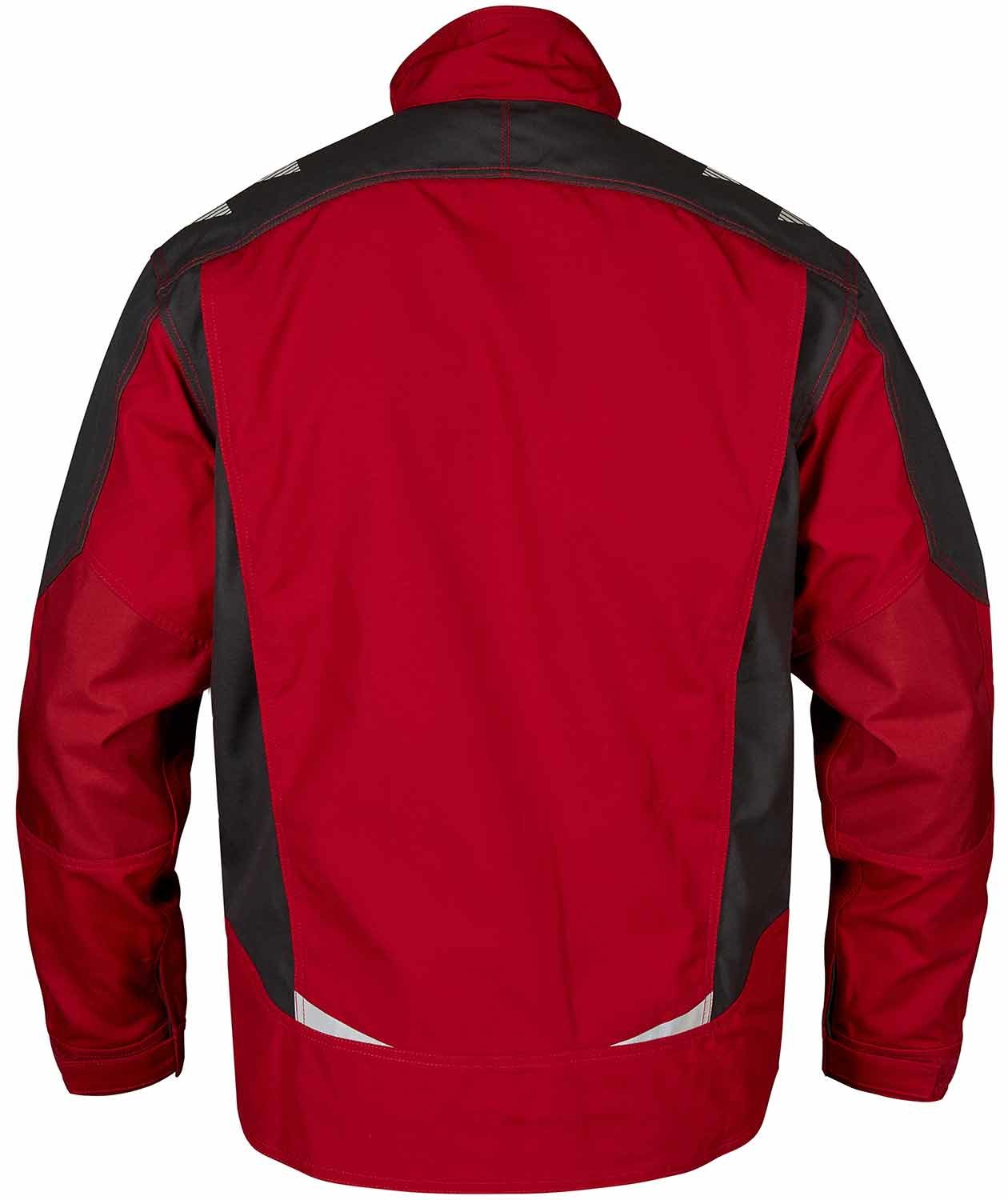 Engel Galaxy arbeidsjakke, Tomato Red/Antrasittgr&aring;