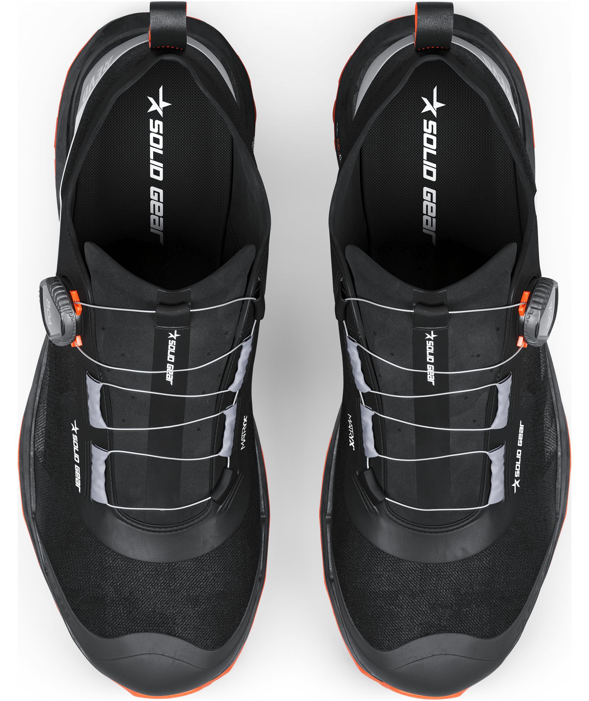Solid Gear Revo 3 Air Low safety shoes S1PS, Black/Orange, large image number 9