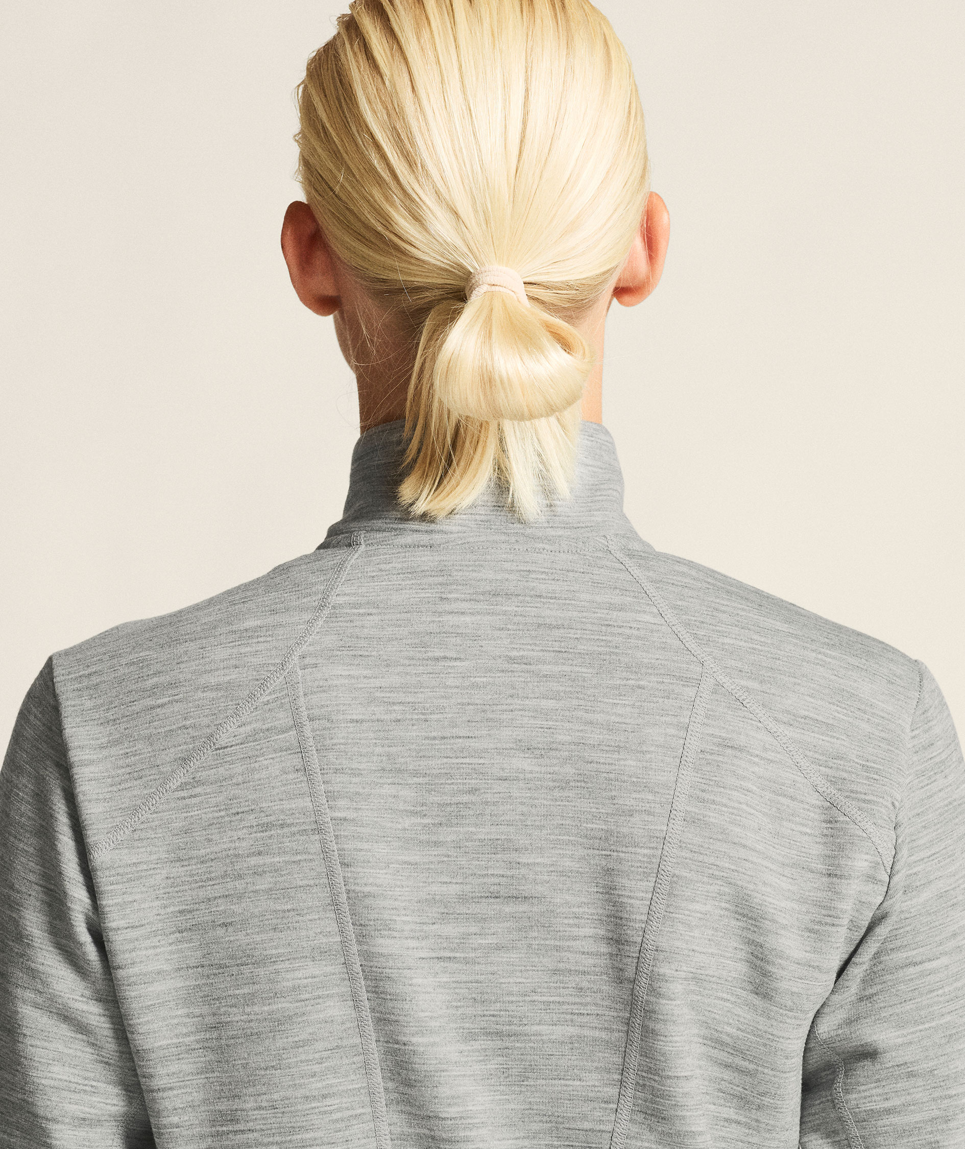 Craft PRO Explore Midlayer cardigan dam, Grey melange, large image number 4