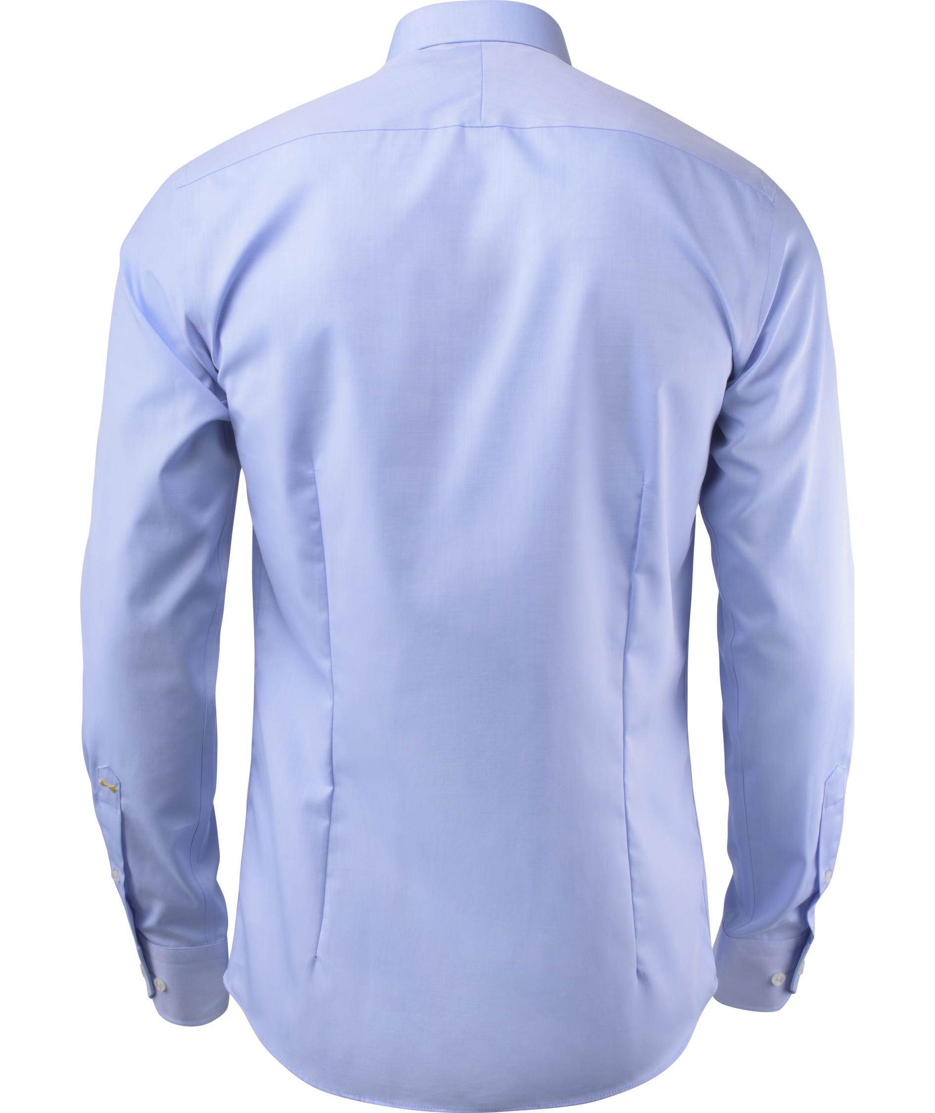 J. Harvest & Frost Twill Yellow Bow 50 regular fit skjorta, Sky Blue