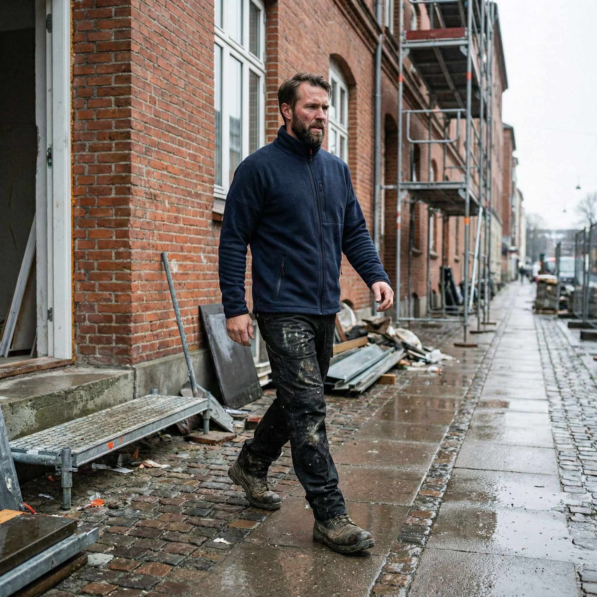 Kansas Evolve Fleecejacke, Dunkel Marine
