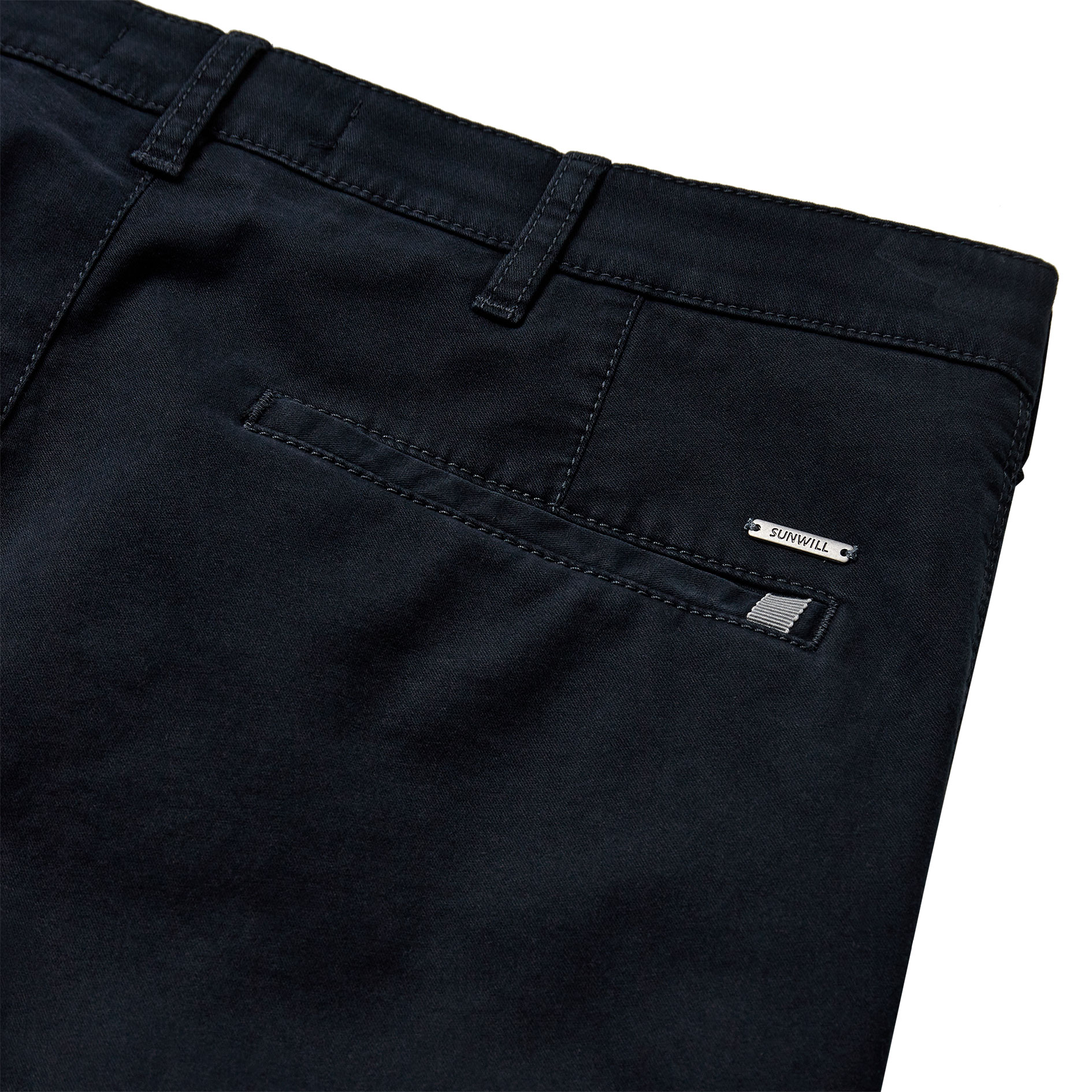 Sunwill Extreme Flex Modern fit byxa, Dark navy, large image number 3