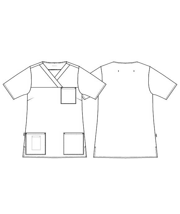 Kentaur dame busseronne, Svag Bl&aring;, large image number 2