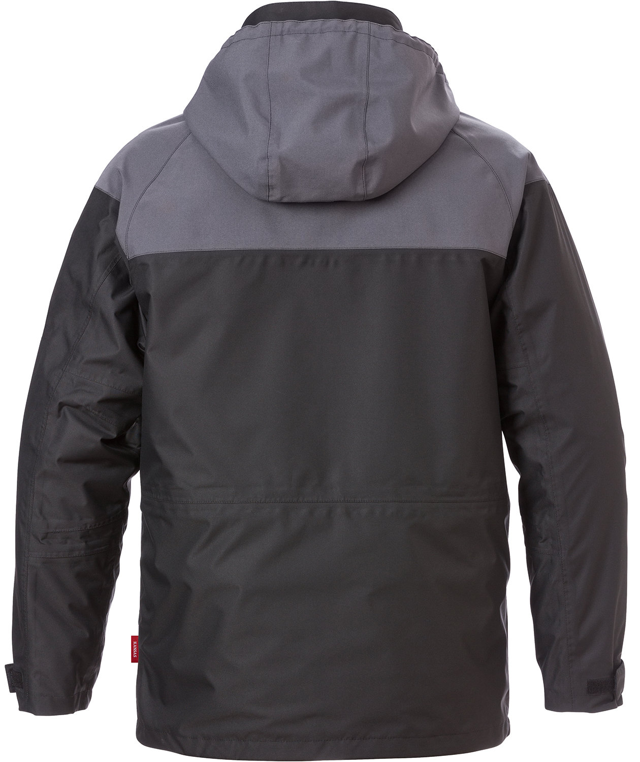 Kansas Airtech 3-i-1 vinterjakke, Sort/Gr&aring;