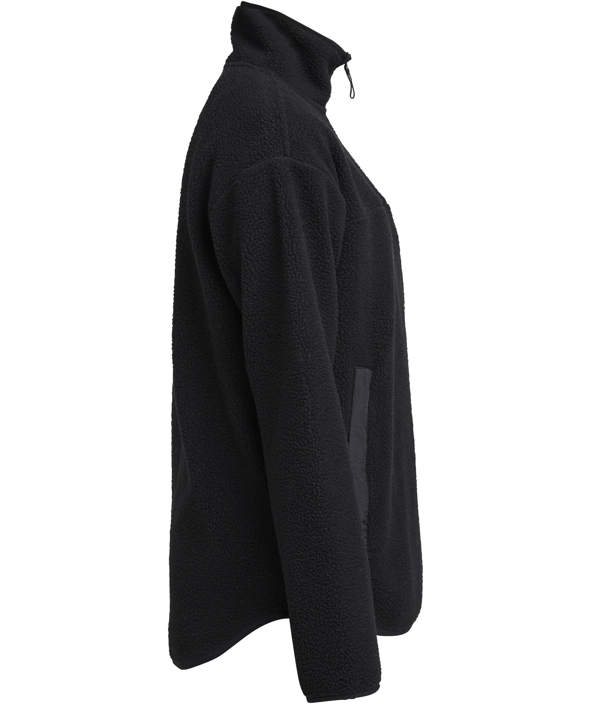 Tenson Yoke dame halfzip fiberpelstr&oslash;je, Black, large image number 3