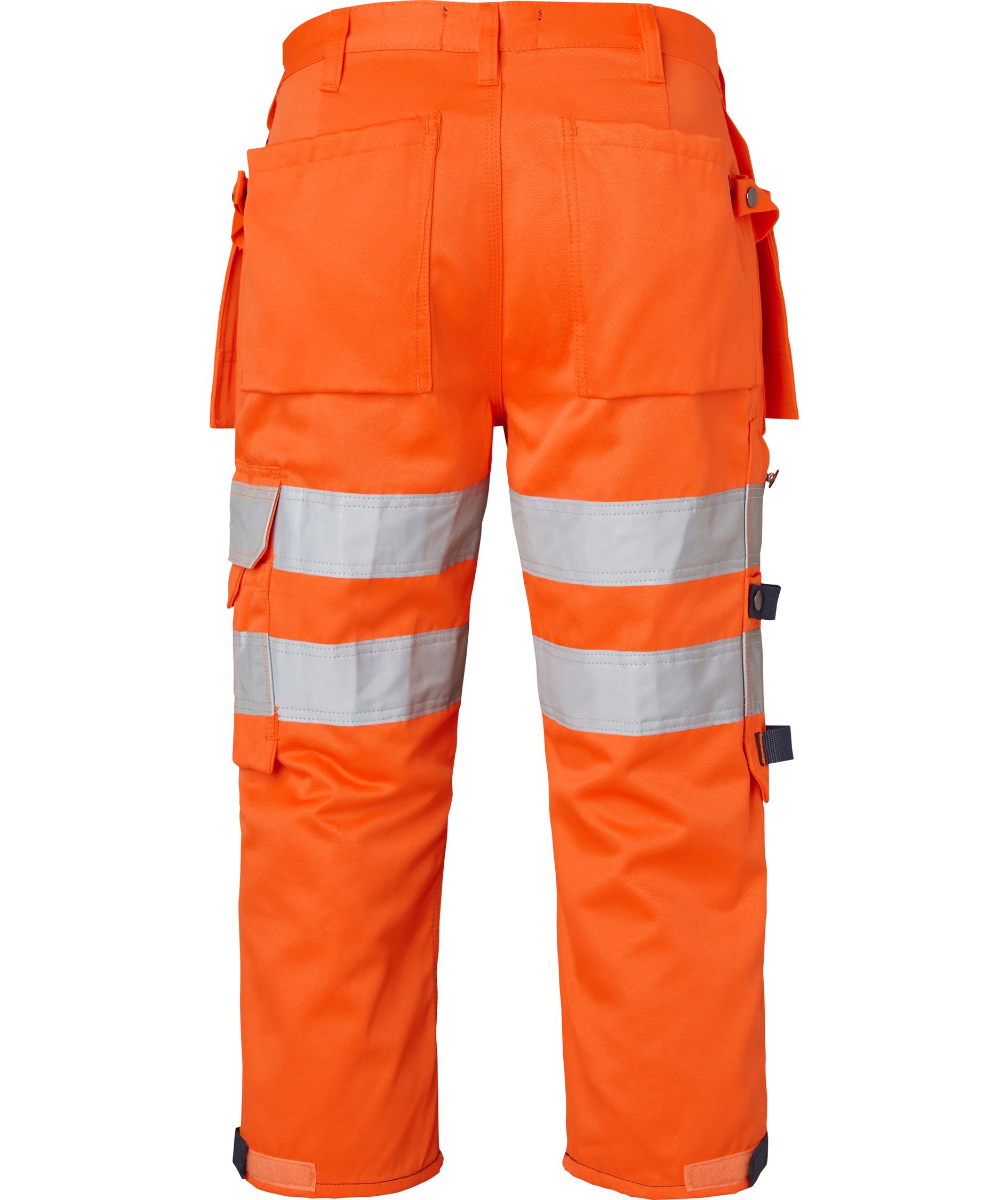 Top Swede hantverkspiratbyxa 218, Varsel Orange/Navy