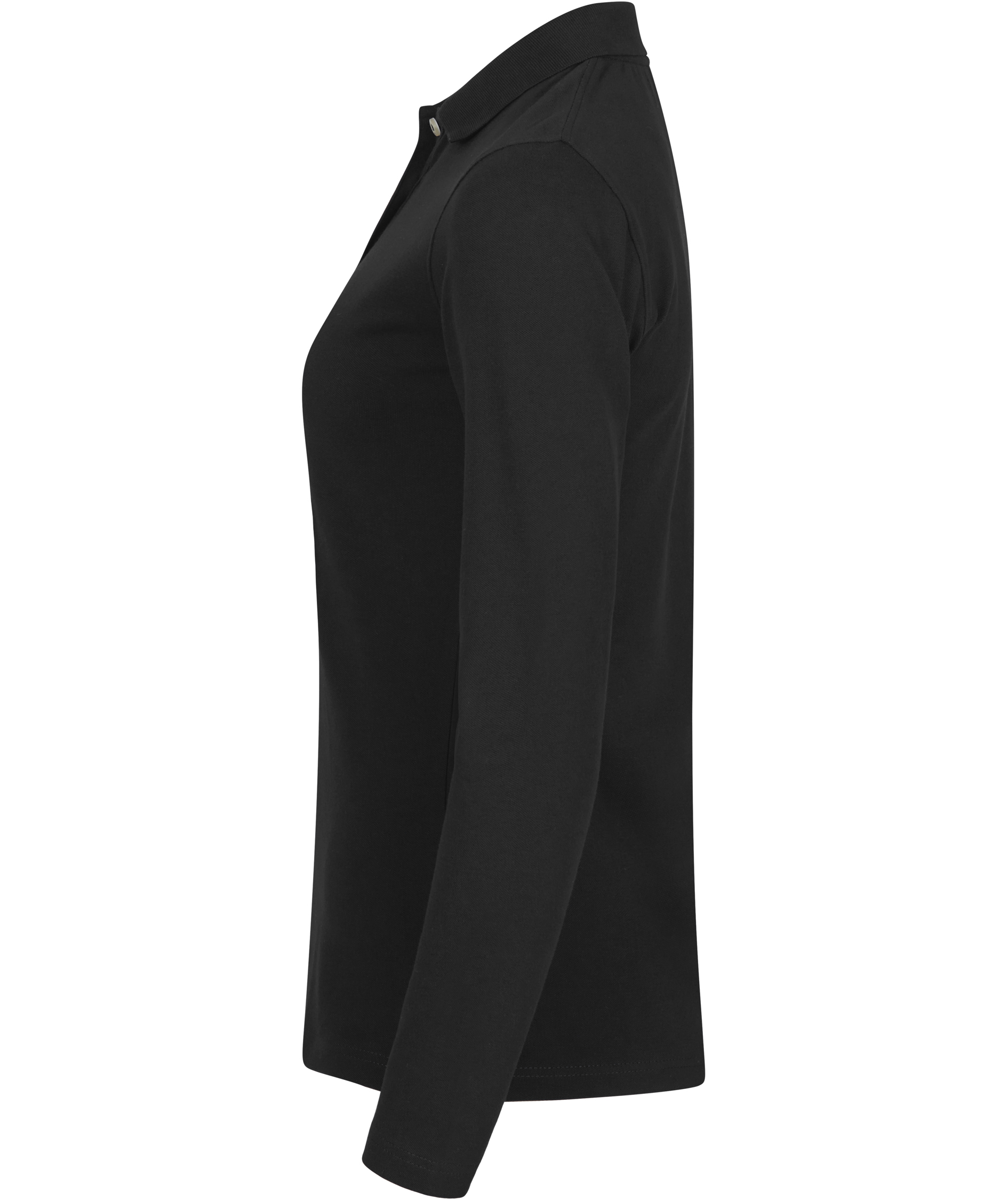 Clique Premium lang&auml;rmliges damen Poloshirt, Schwarz, large image number 3