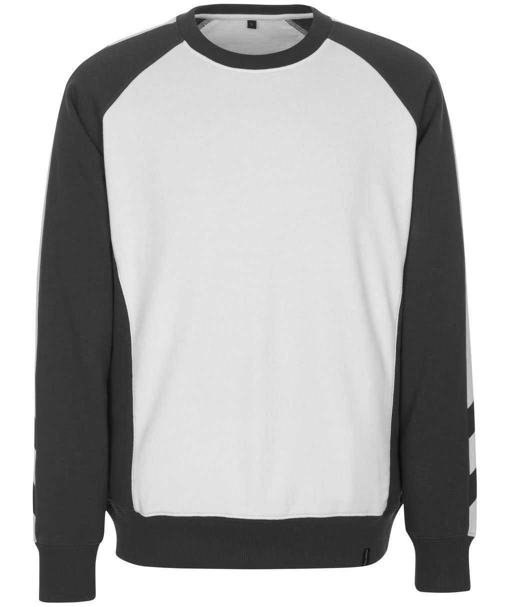 Mascot Unique Witten Sweatshirt, White/Dark Antracit, White/Dark Antracit, swatch