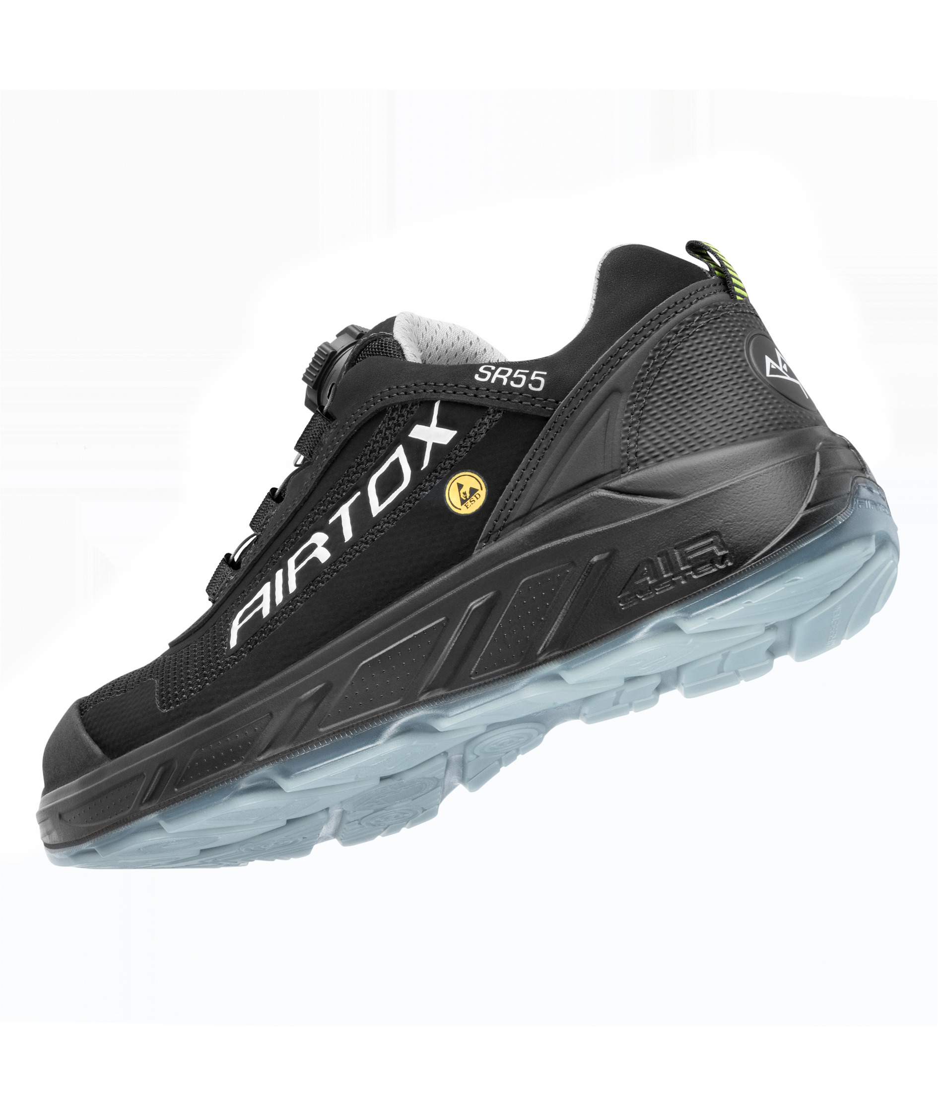 Airtox SR55 skyddsskor S1P, Svart, large image number 9