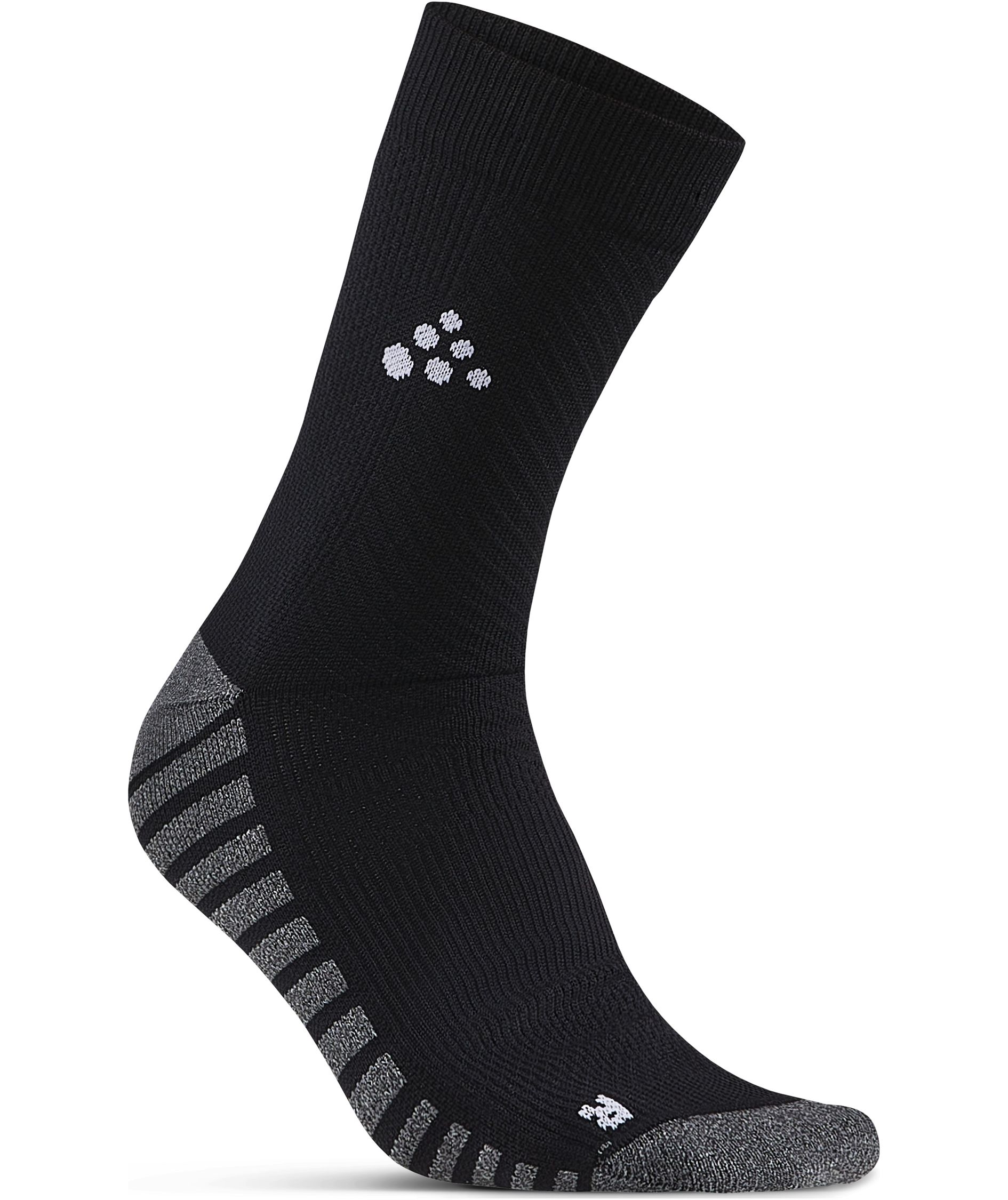 Craft Progress Anti Slip Mid Str&uuml;mpfe, Black, Black, swatch