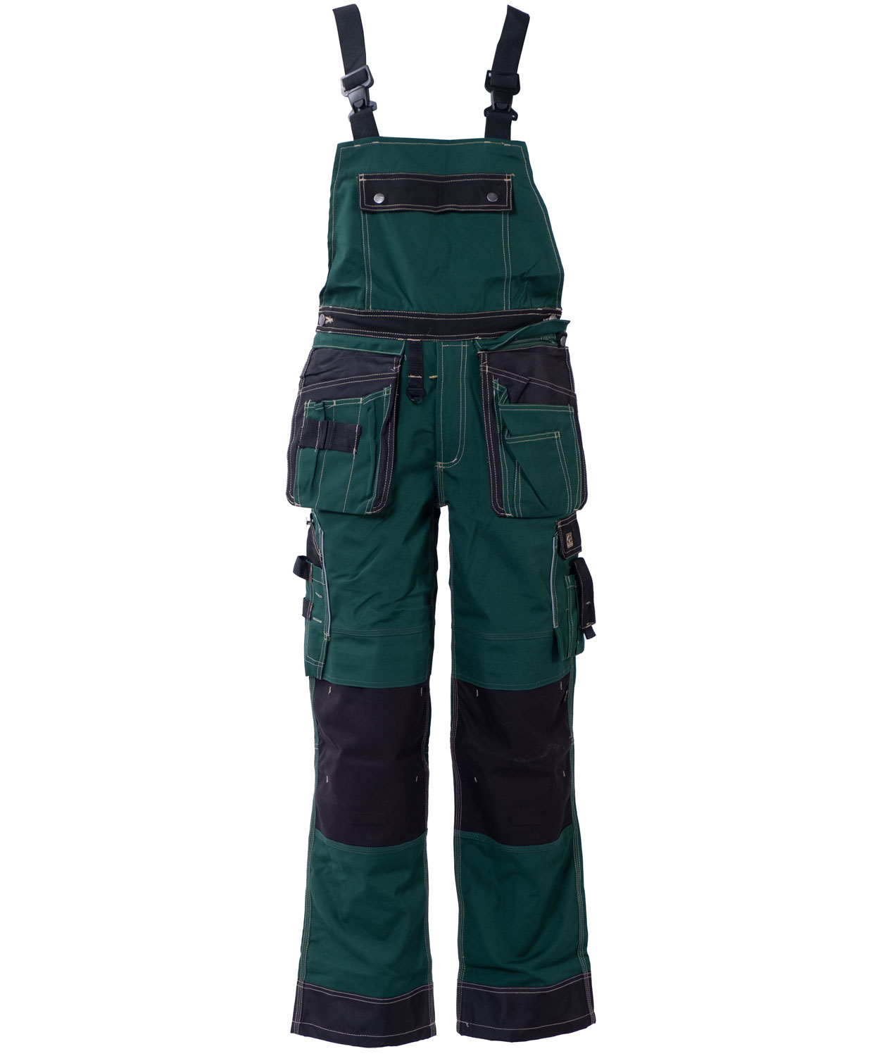 Ocean Thor bib and brace, Green, large image number 0
