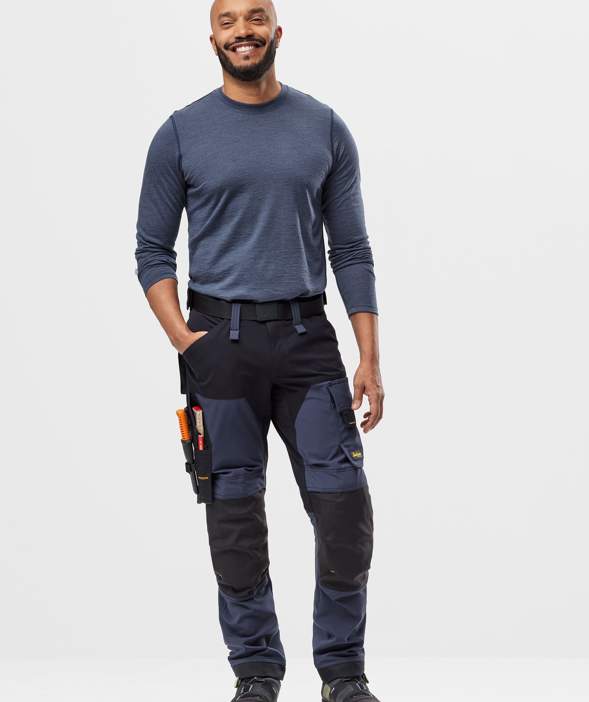 Snickers AllroundWork work trousers 6375 full stretch