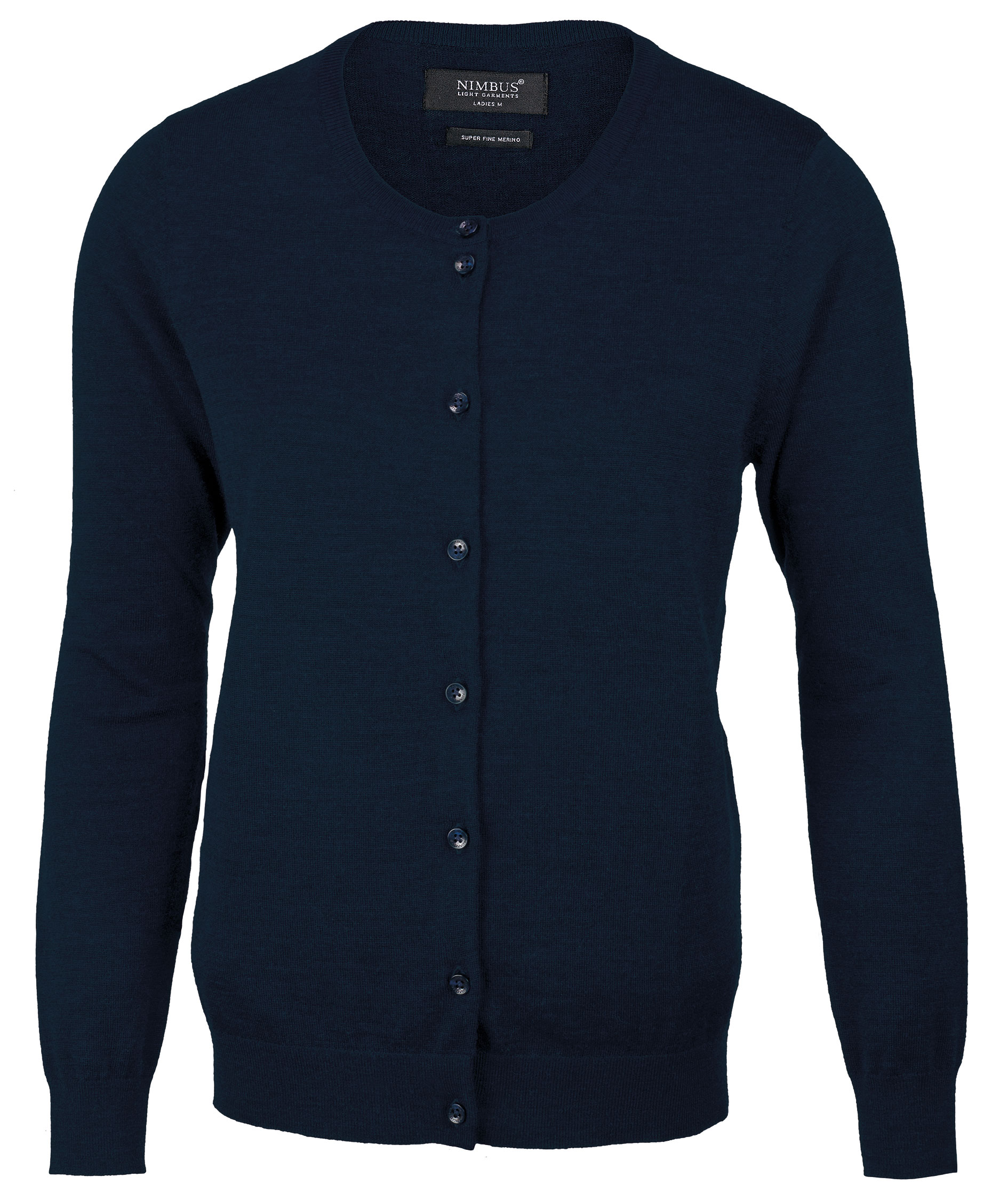 Nimbus Phoenix stickad cardigan dam med merinoull, Navy