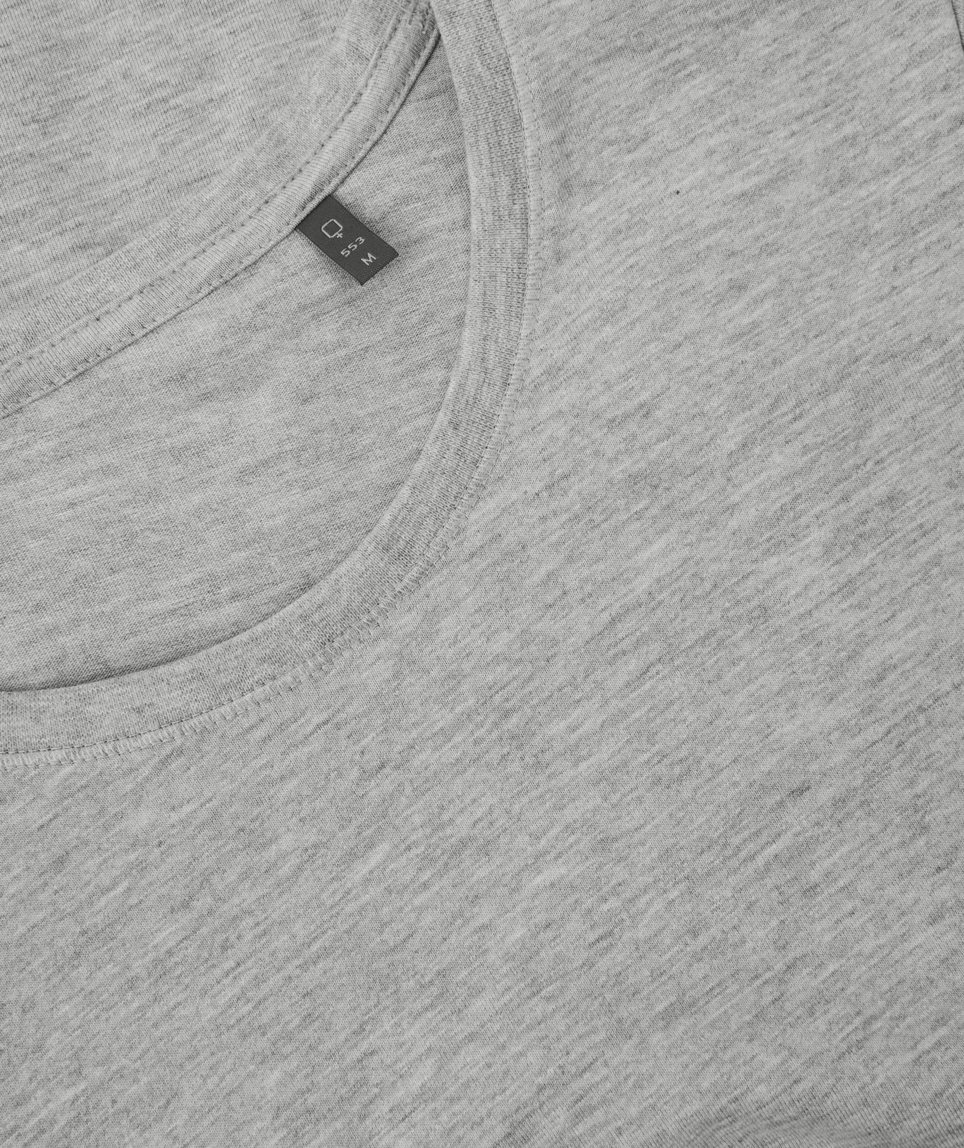 ID Bio T-Shirt, Hellgrau meliert, large image number 3